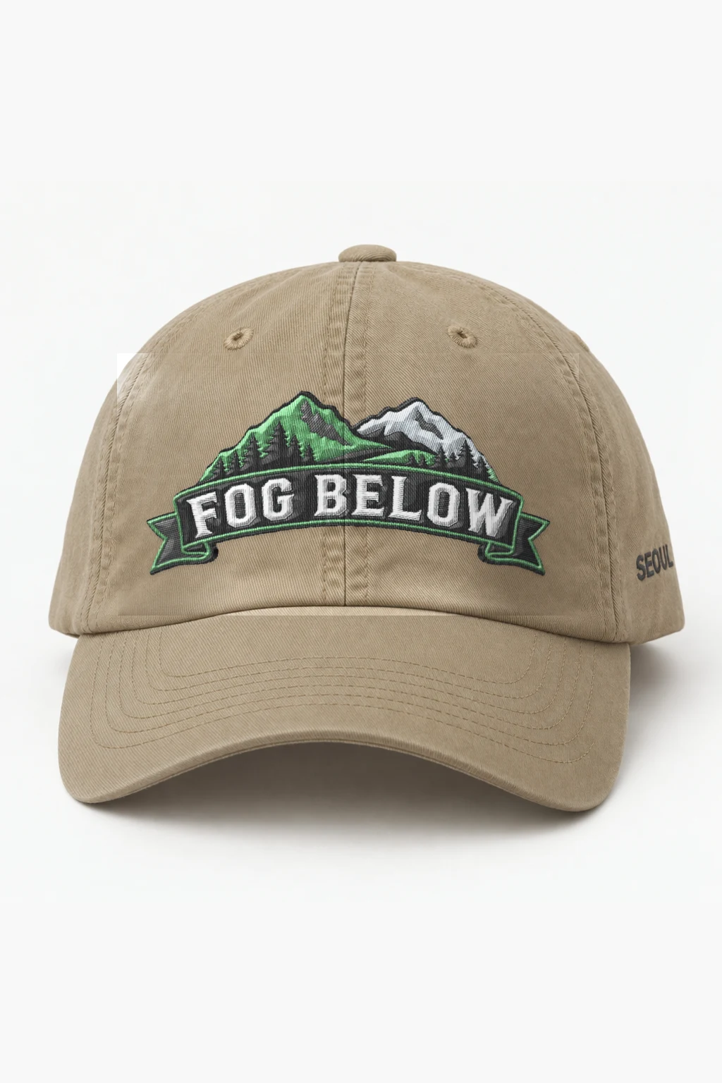 "Fog Below" Classic Dad Hat · Embroidered