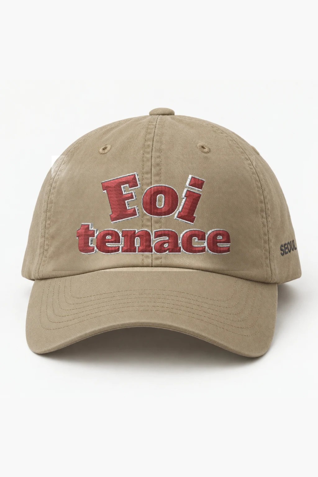 "Foi Tenace Embroidery" Classic Dad Hat · Embroidered