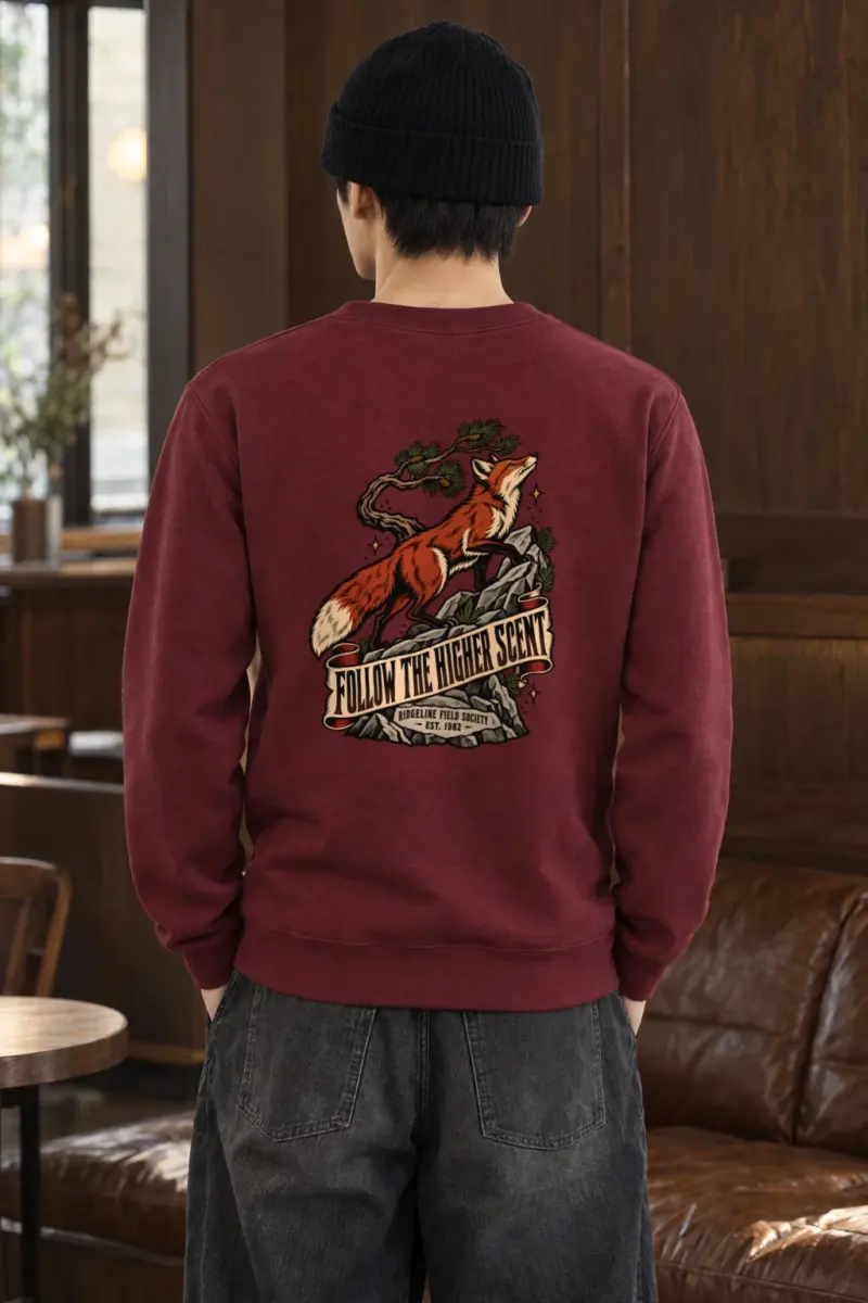 "FOLLOW THE HIGHER SCENT" Heavy Blend Unisex Crewneck Sweatshirt