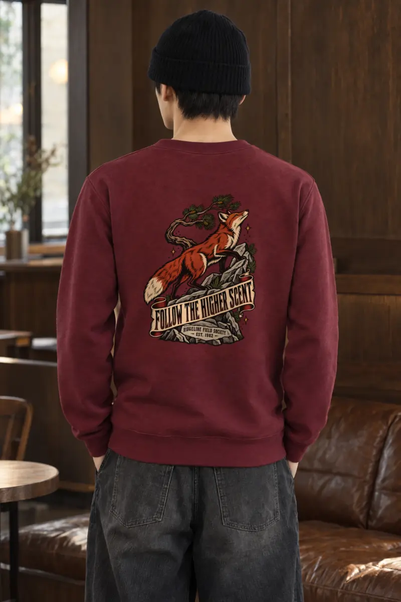 "FOLLOW THE HIGHER SCENT" Heavy Blend Unisex Crewneck Sweatshirt