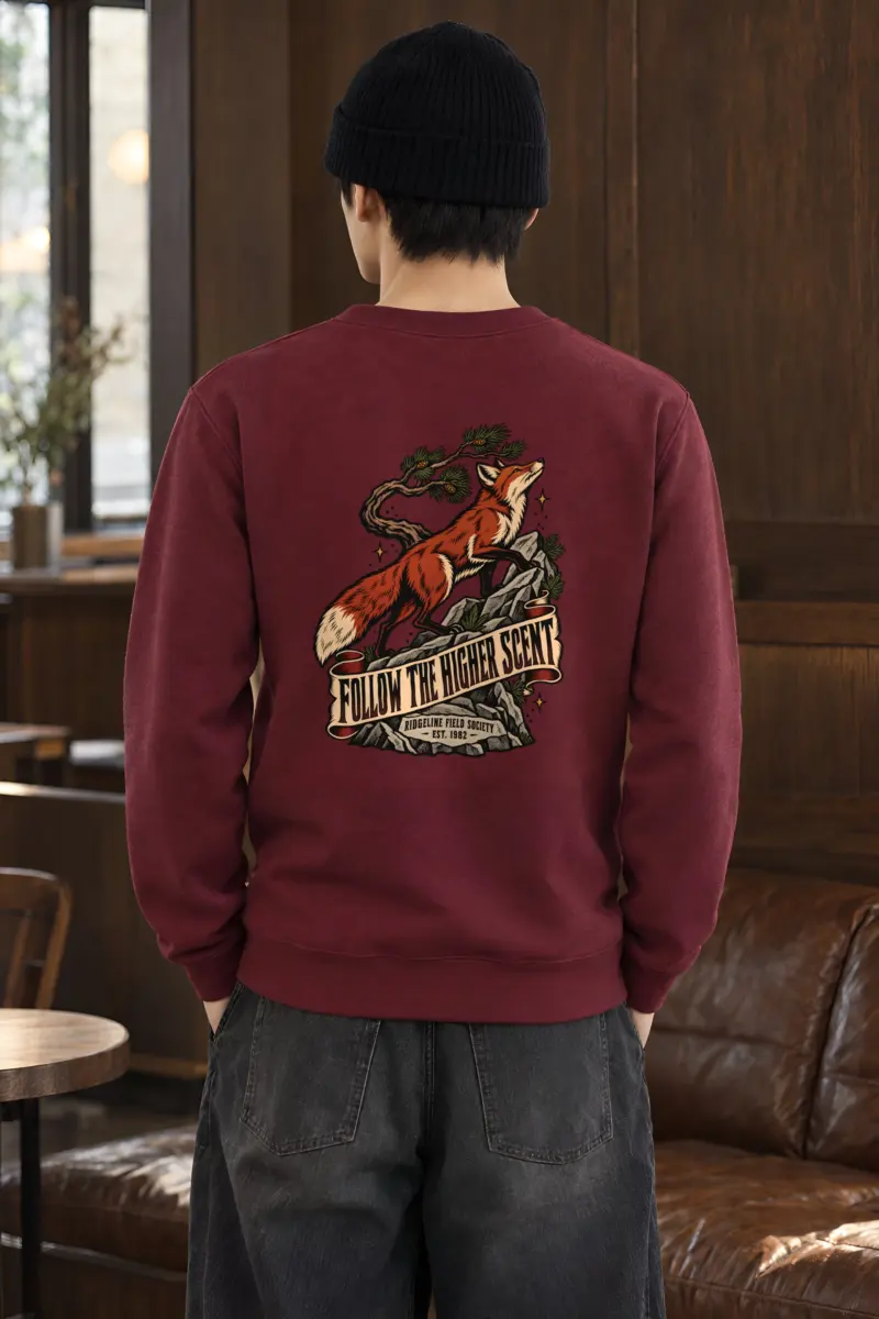 "FOLLOW THE HIGHER SCENT" Heavy Blend Unisex Crewneck Sweatshirt