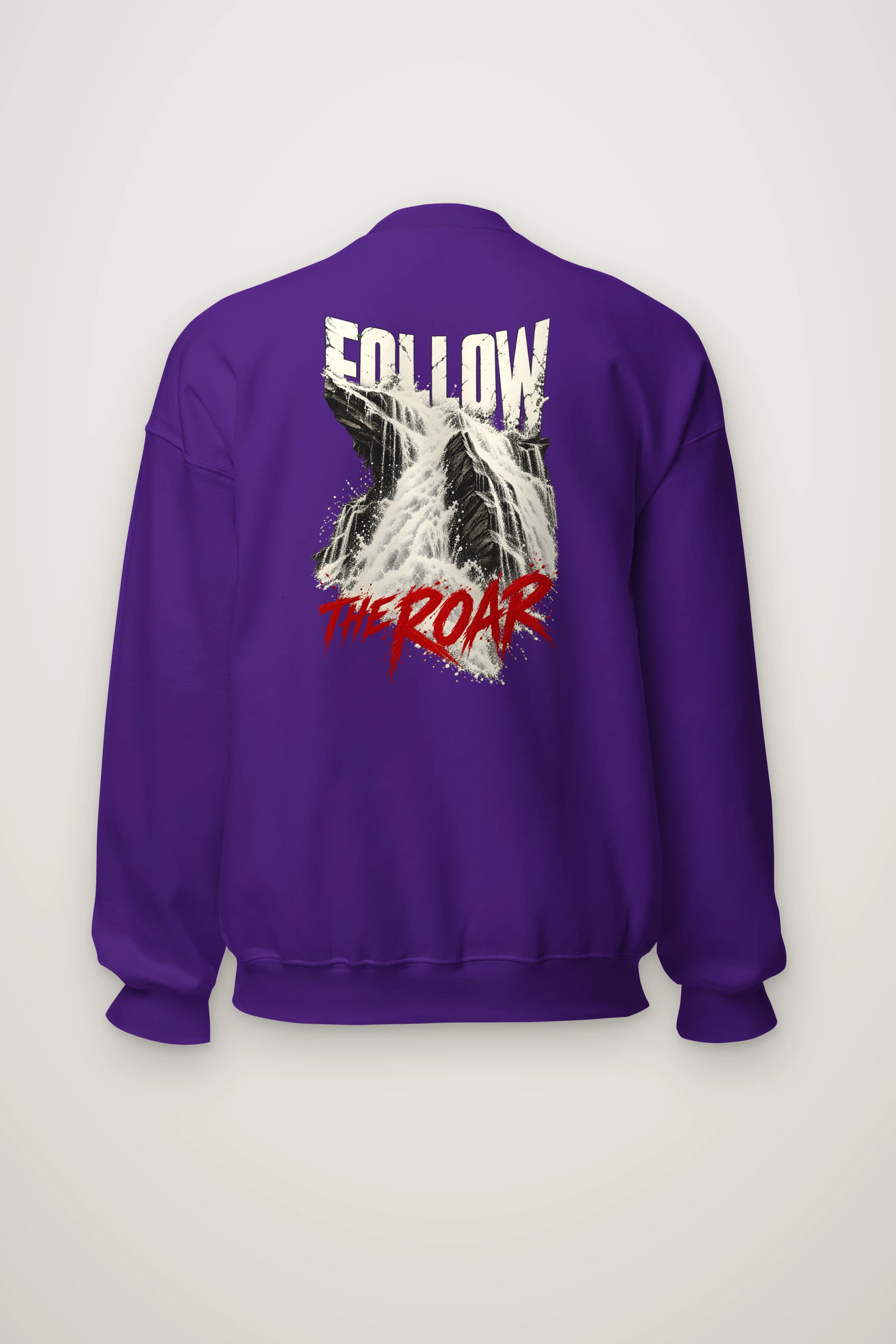 "Follow the Roar" Heavy Blend Unisex Crewneck Sweatshirt