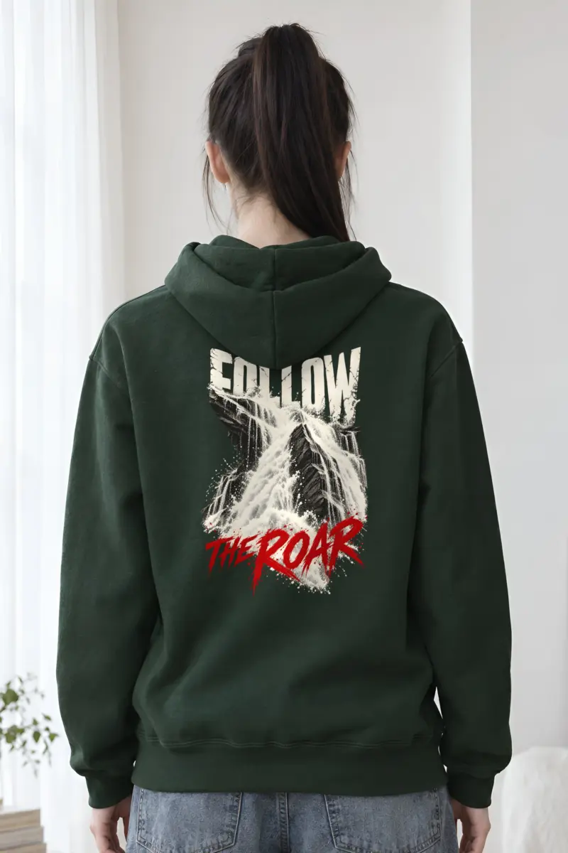 “Follow the Roar” Heavy Blend Unisex Pullover Hoodie