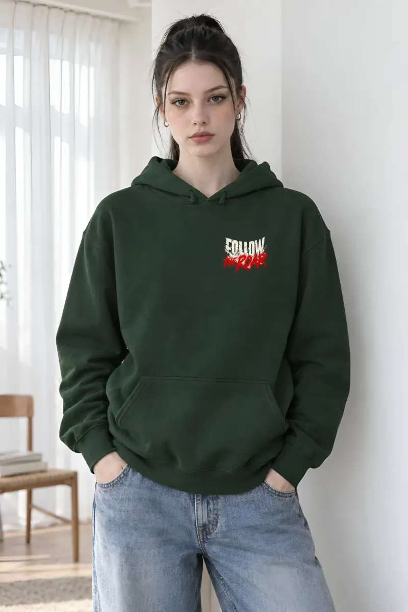 "Follow the Roar" Heavy Blend Unisex Pullover Hoodie