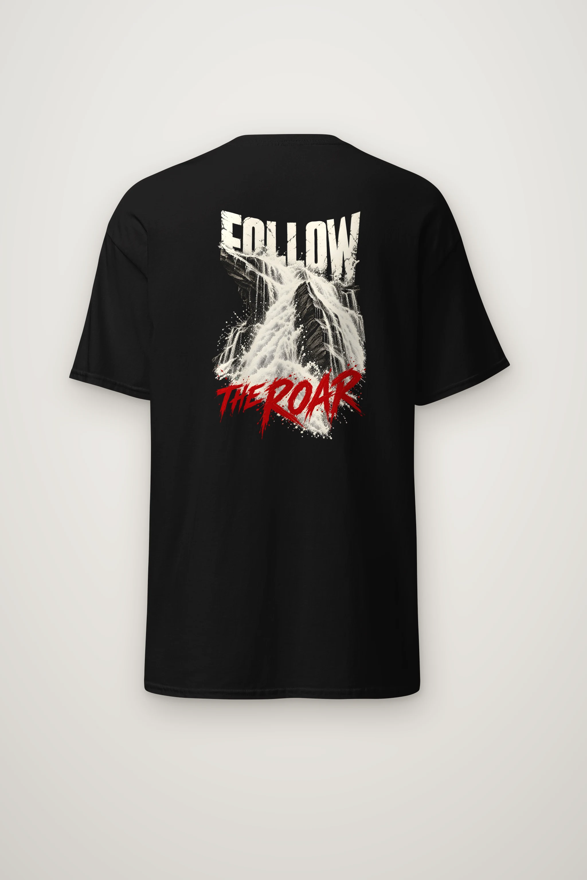 "Follow the Roar" Heavyweight Unisex Crewneck T-shirt
