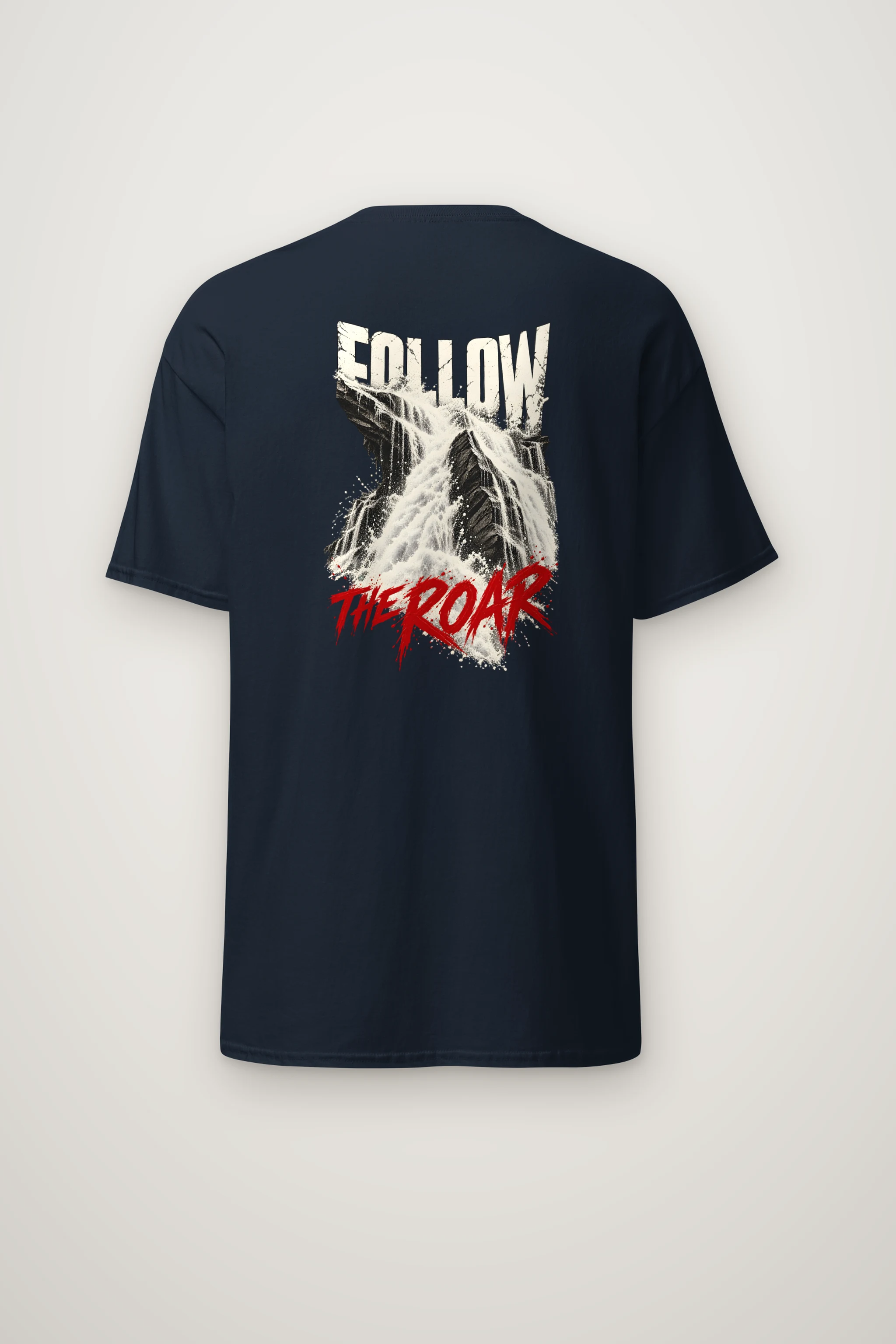 "Follow the Roar" Heavyweight Unisex Crewneck T-shirt