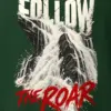 "Follow the Roar" Heavyweight Unisex Crewneck T-shirt