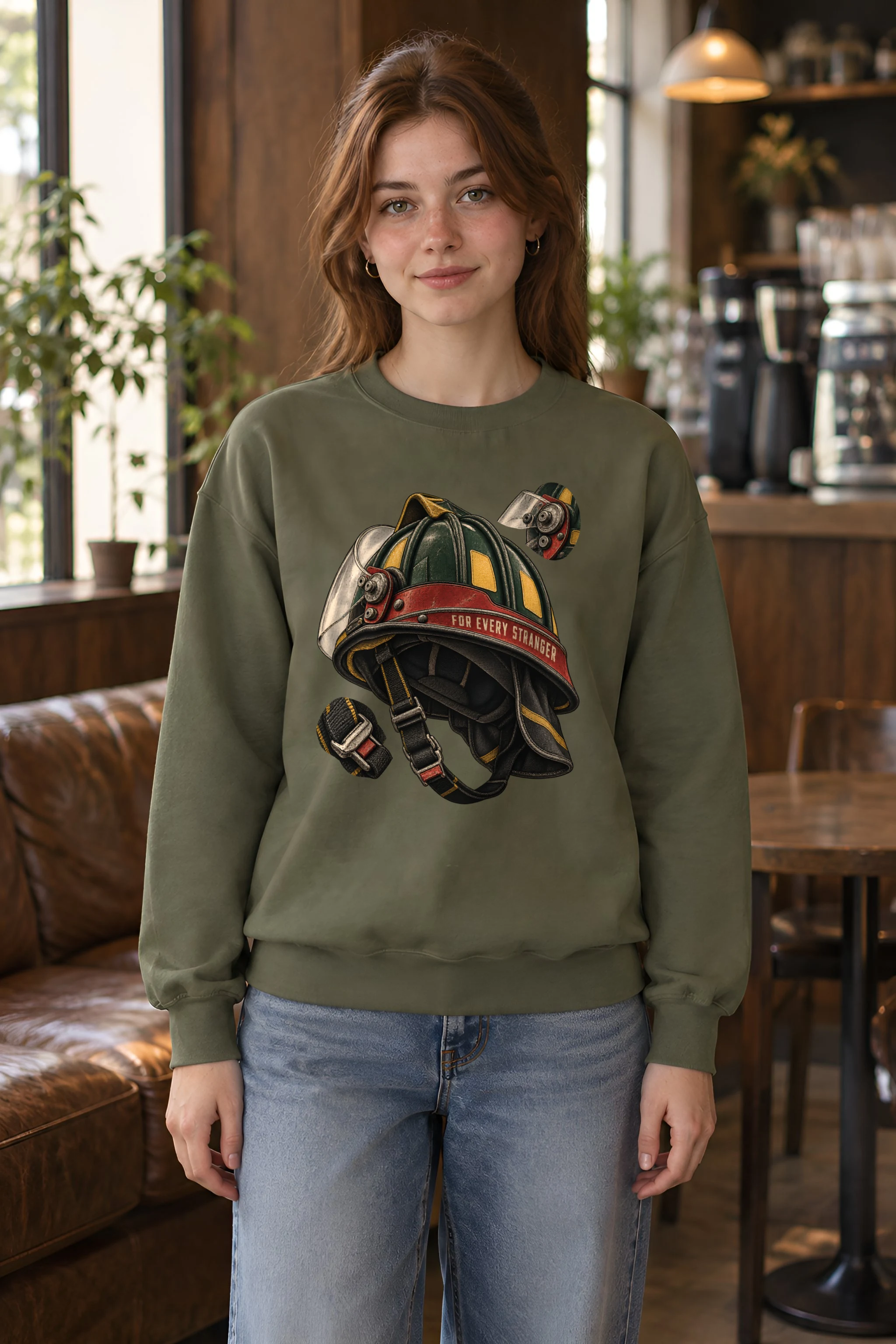 "For Every Stranger" Heavy Blend Unisex Crewneck Sweatshirt