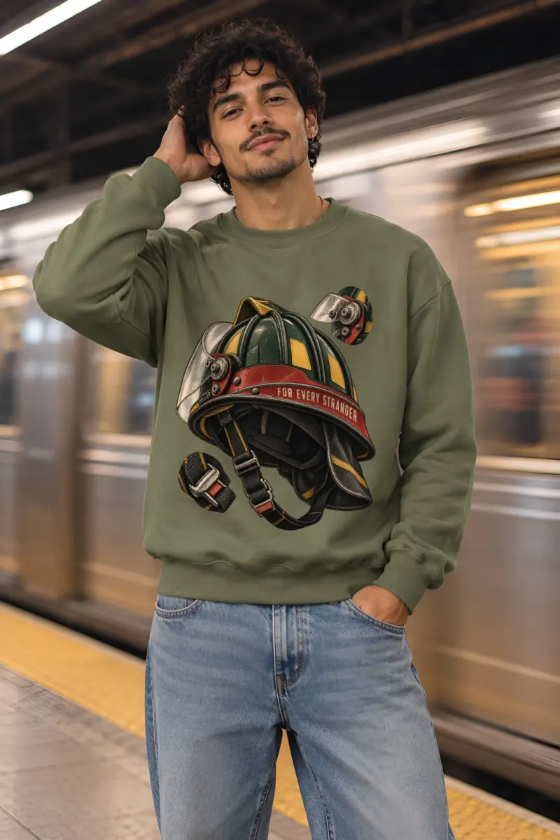 "For Every Stranger" Heavy Blend Unisex Crewneck Sweatshirt