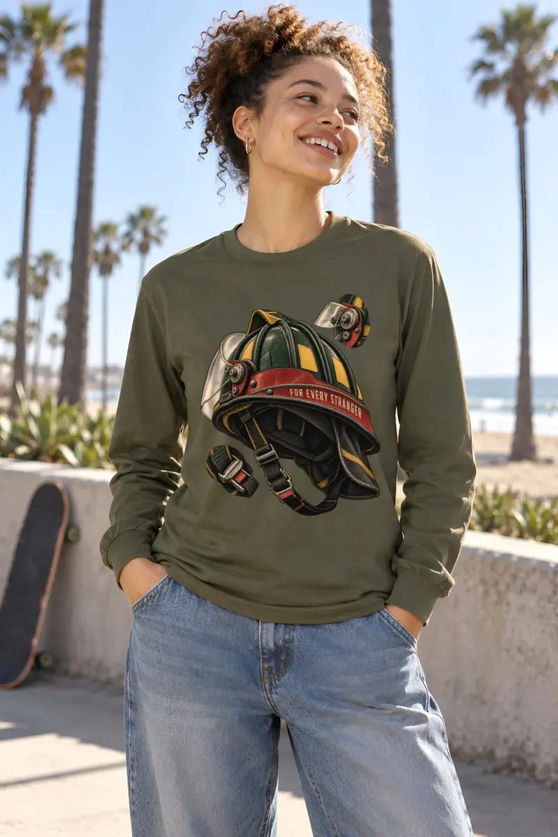 "For Every Stranger" Unisex Longsleeve T-shirt