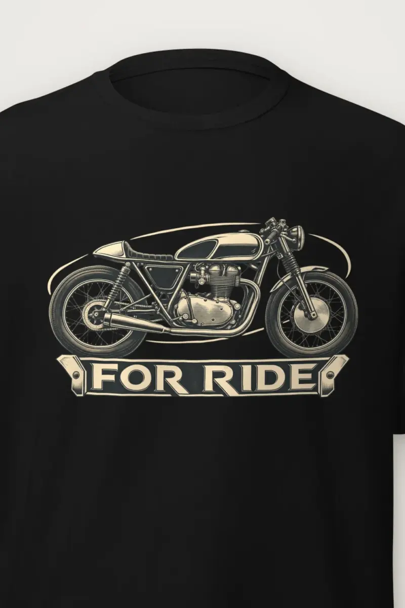 "For Ride" Heavyweight Unisex Crewneck T-shirt