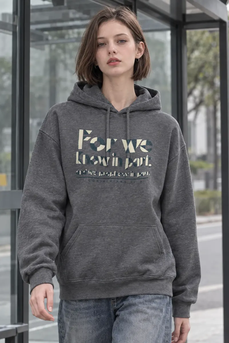 "For We Know in Part" Heavy Blend Unisex Pullover Hoodie
