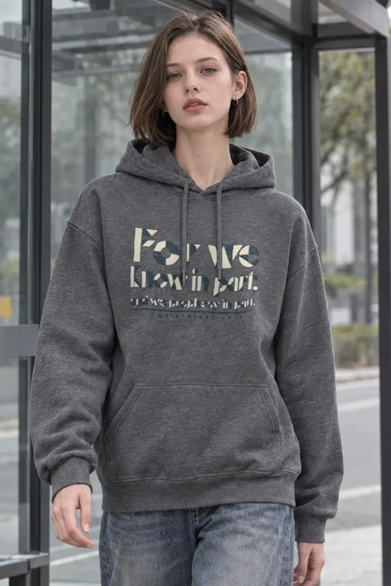 "For We Know in Part" Heavy Blend Unisex Pullover Hoodie