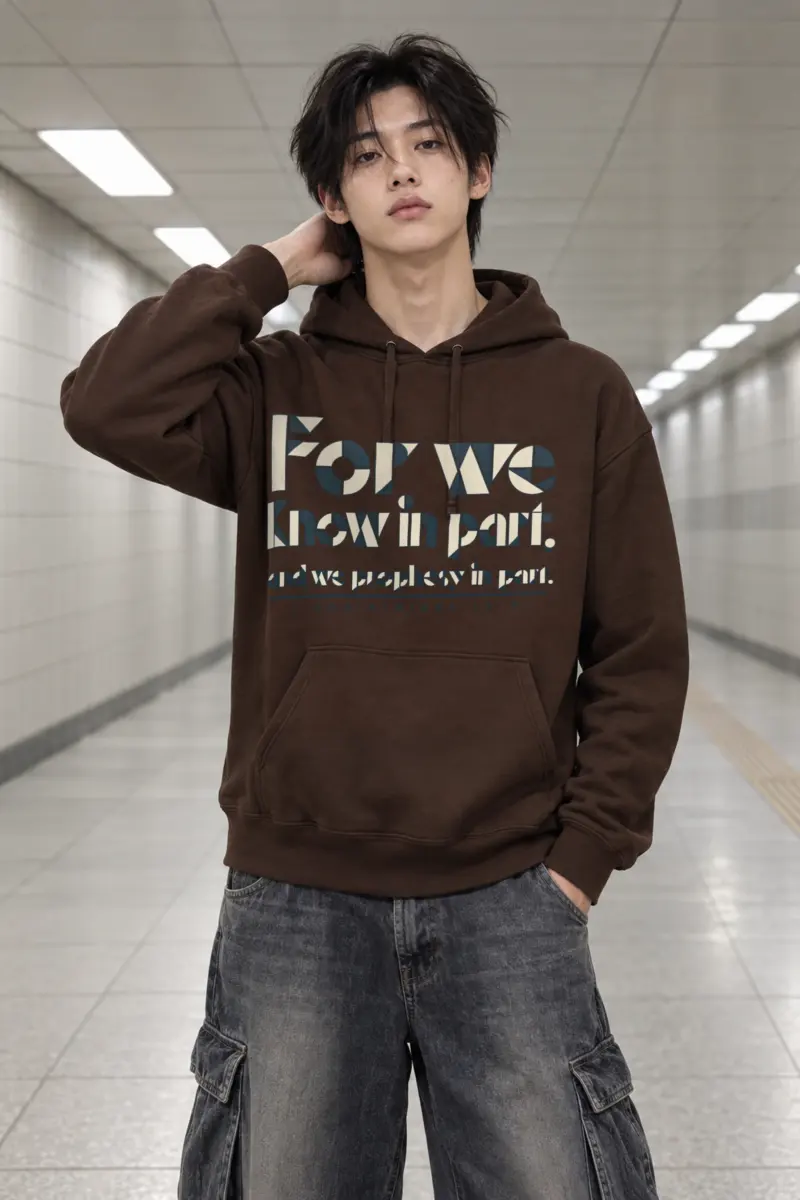 "For We Know in Part" Heavy Blend Unisex Pullover Hoodie