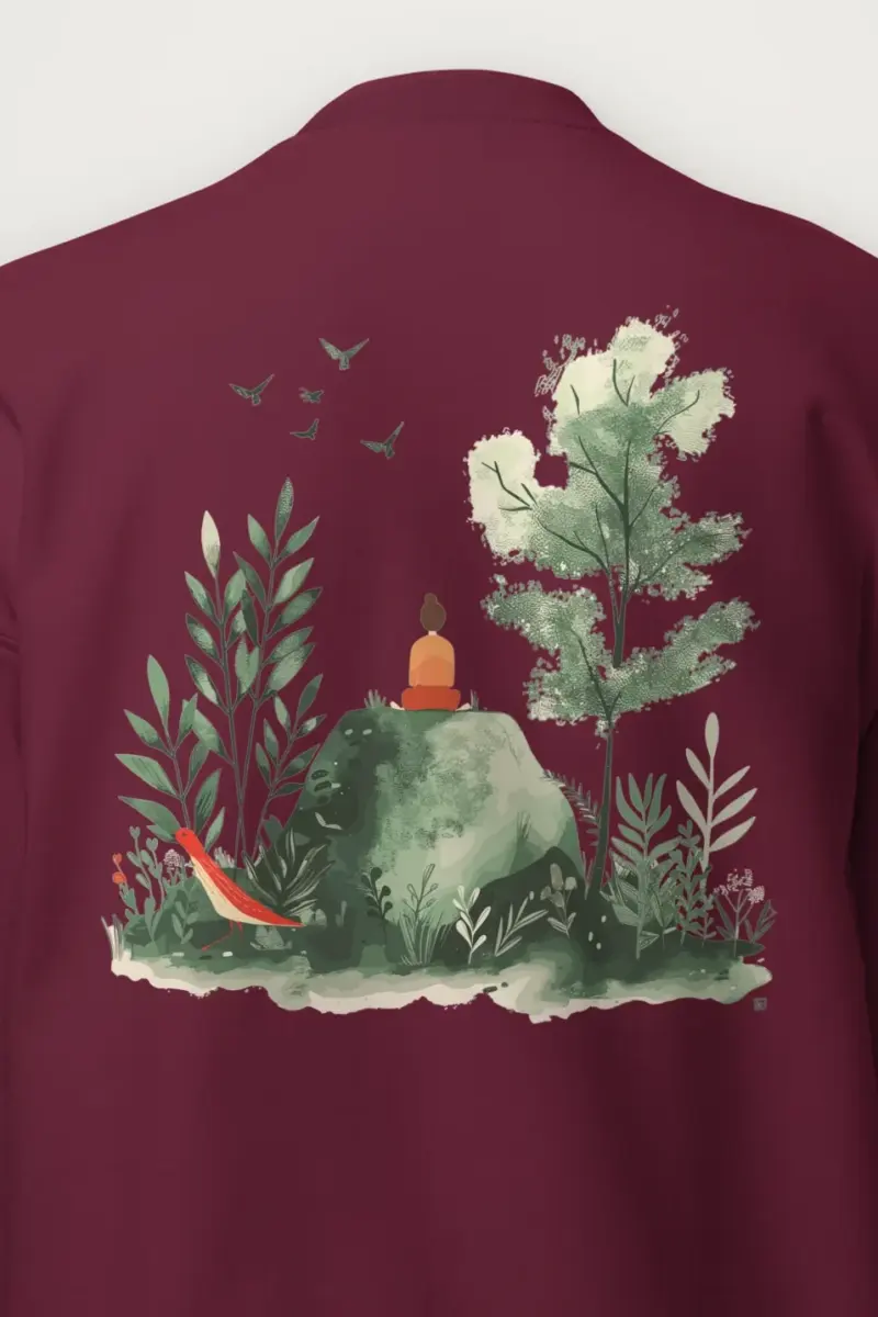 "Forest Stillness" Heavy Blend Unisex Crewneck Sweatshirt