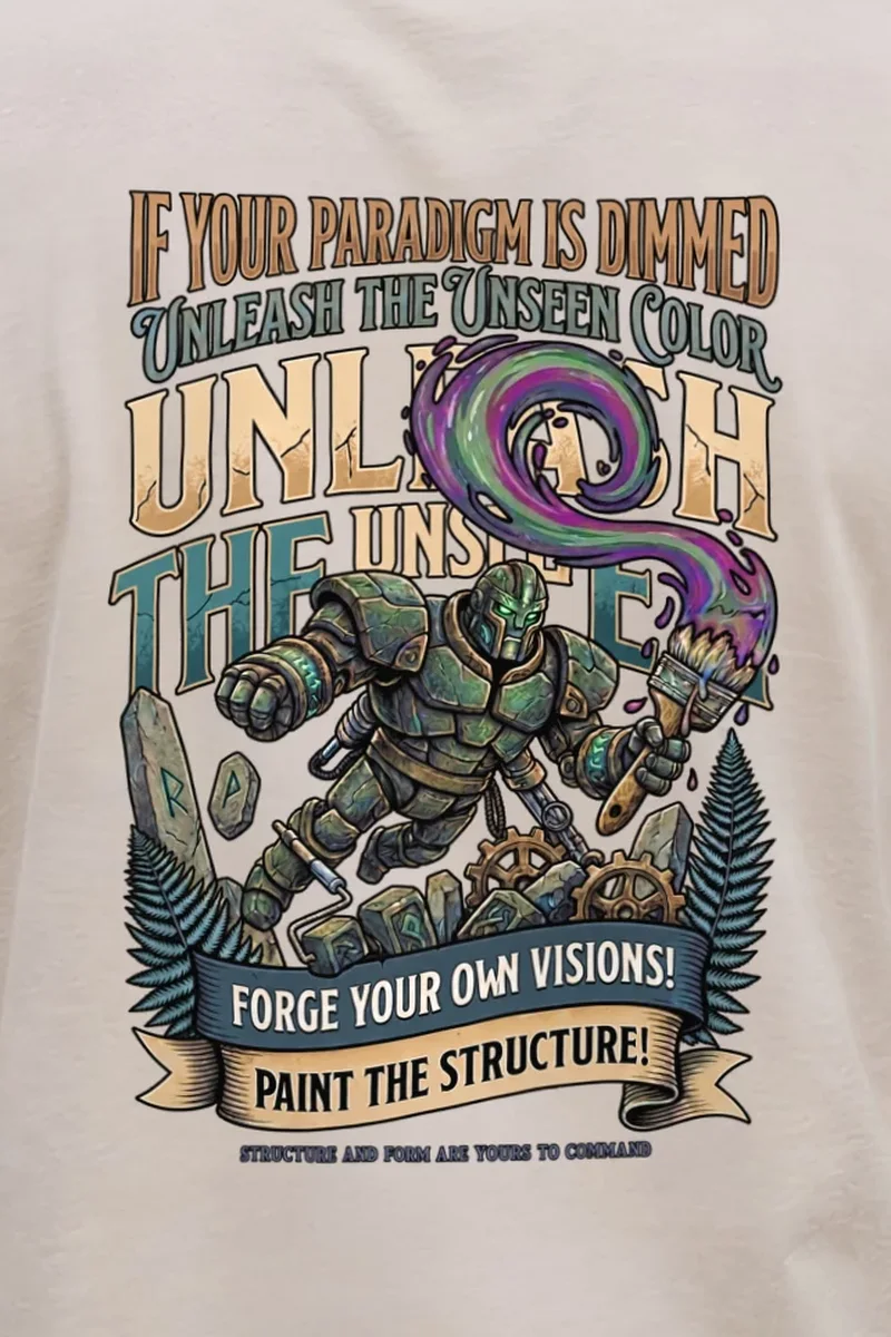 "Forge Your Visions" Heavyweight Unisex Crewneck T-shirt