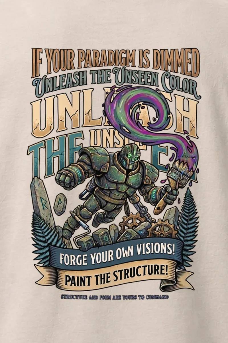 "Forge Your Visions" Heavyweight Unisex Crewneck T-shirt
