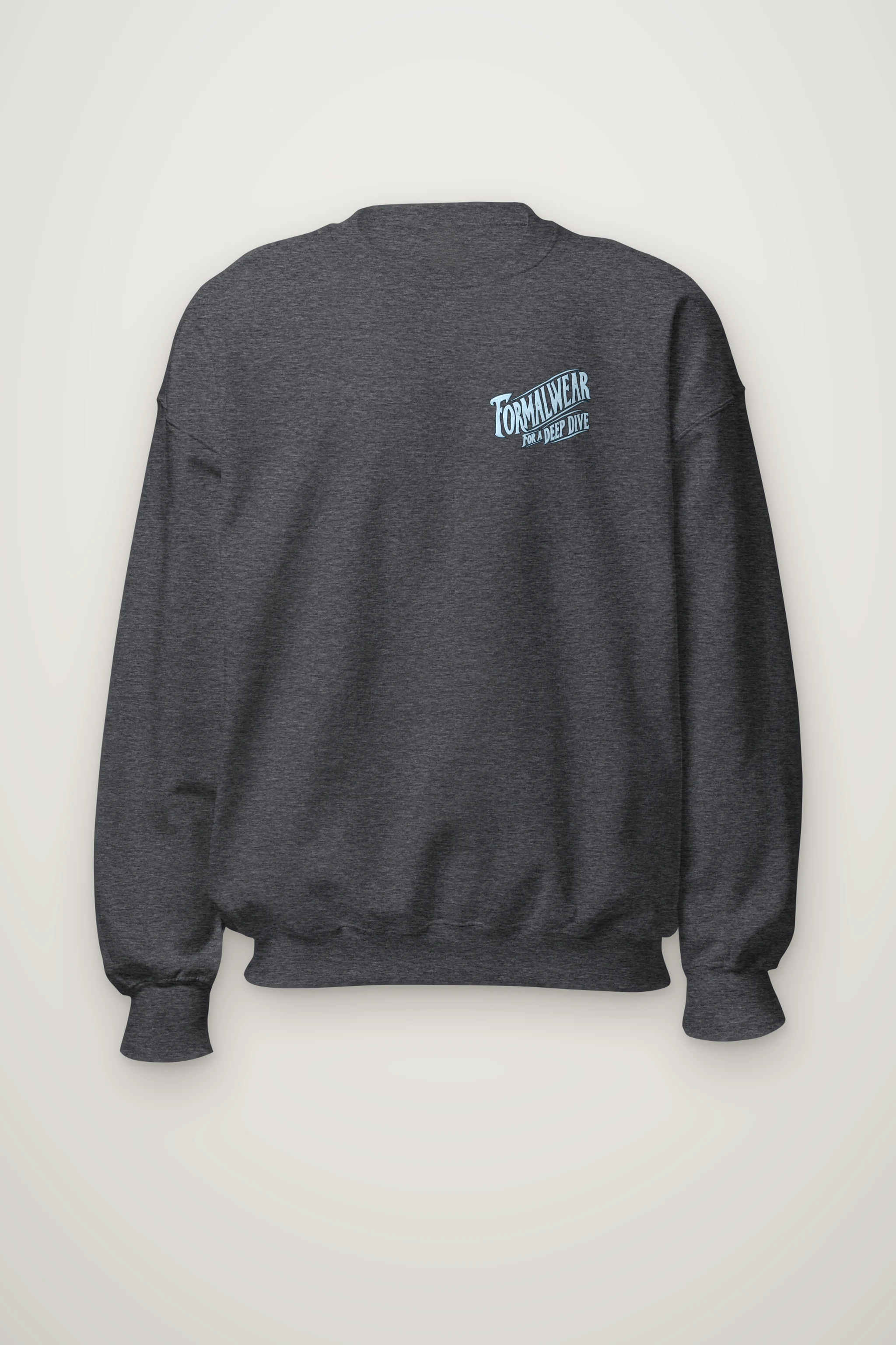 "Formalwear for a Deep Dive" Heavy Blend Unisex Crewneck Sweatshirt
