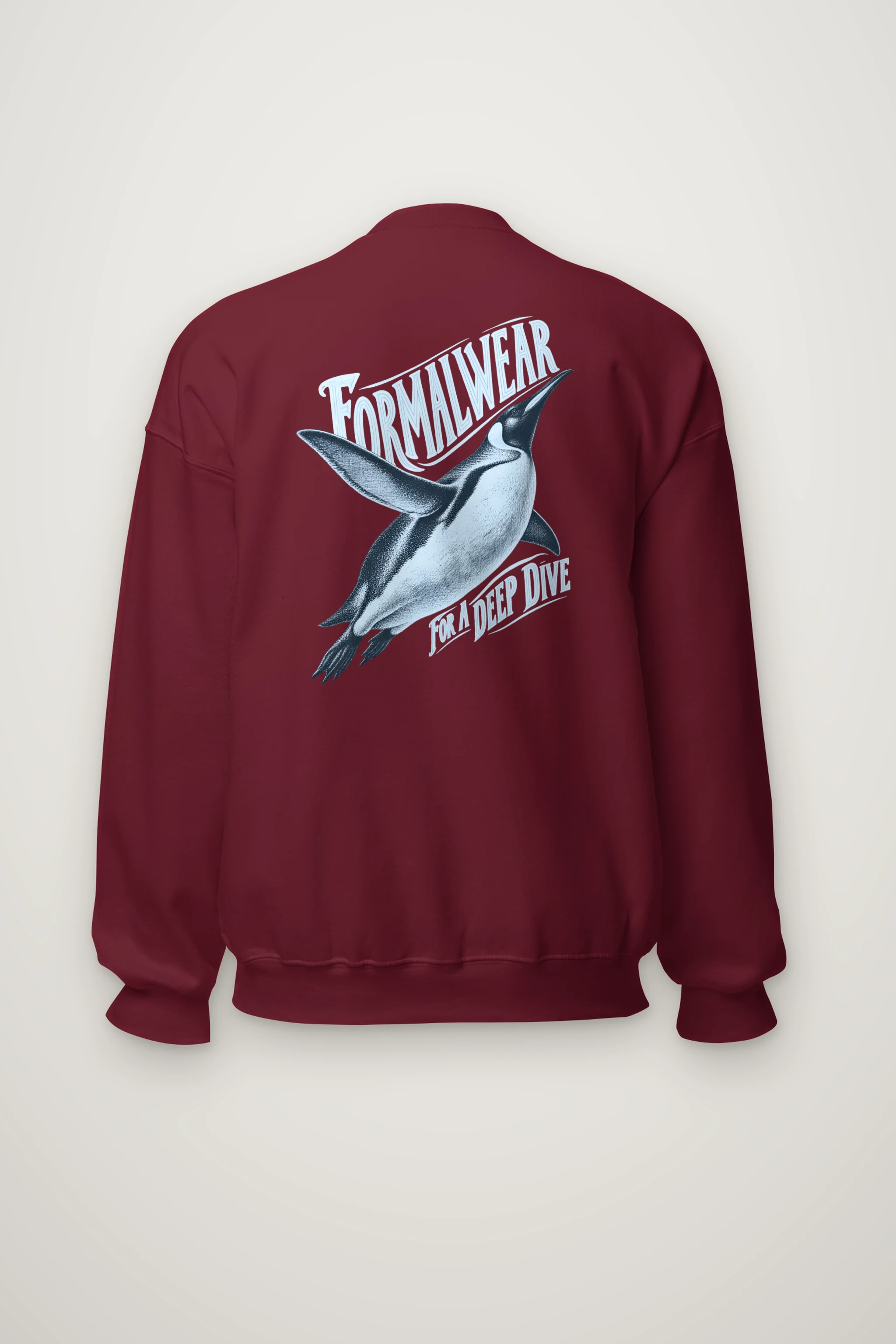 "Formalwear for a Deep Dive" Heavy Blend Unisex Crewneck Sweatshirt