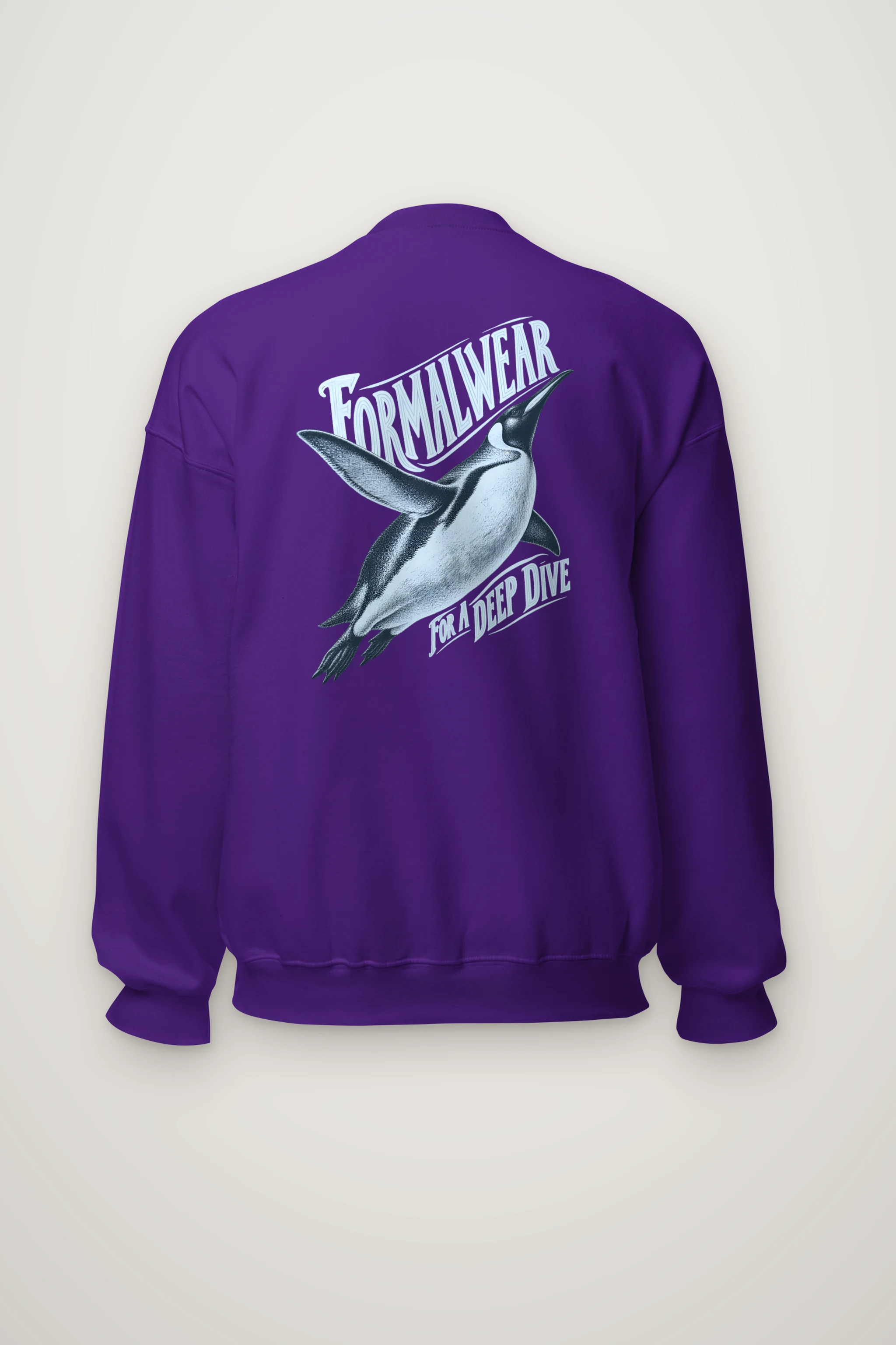 "Formalwear for a Deep Dive" Heavy Blend Unisex Crewneck Sweatshirt
