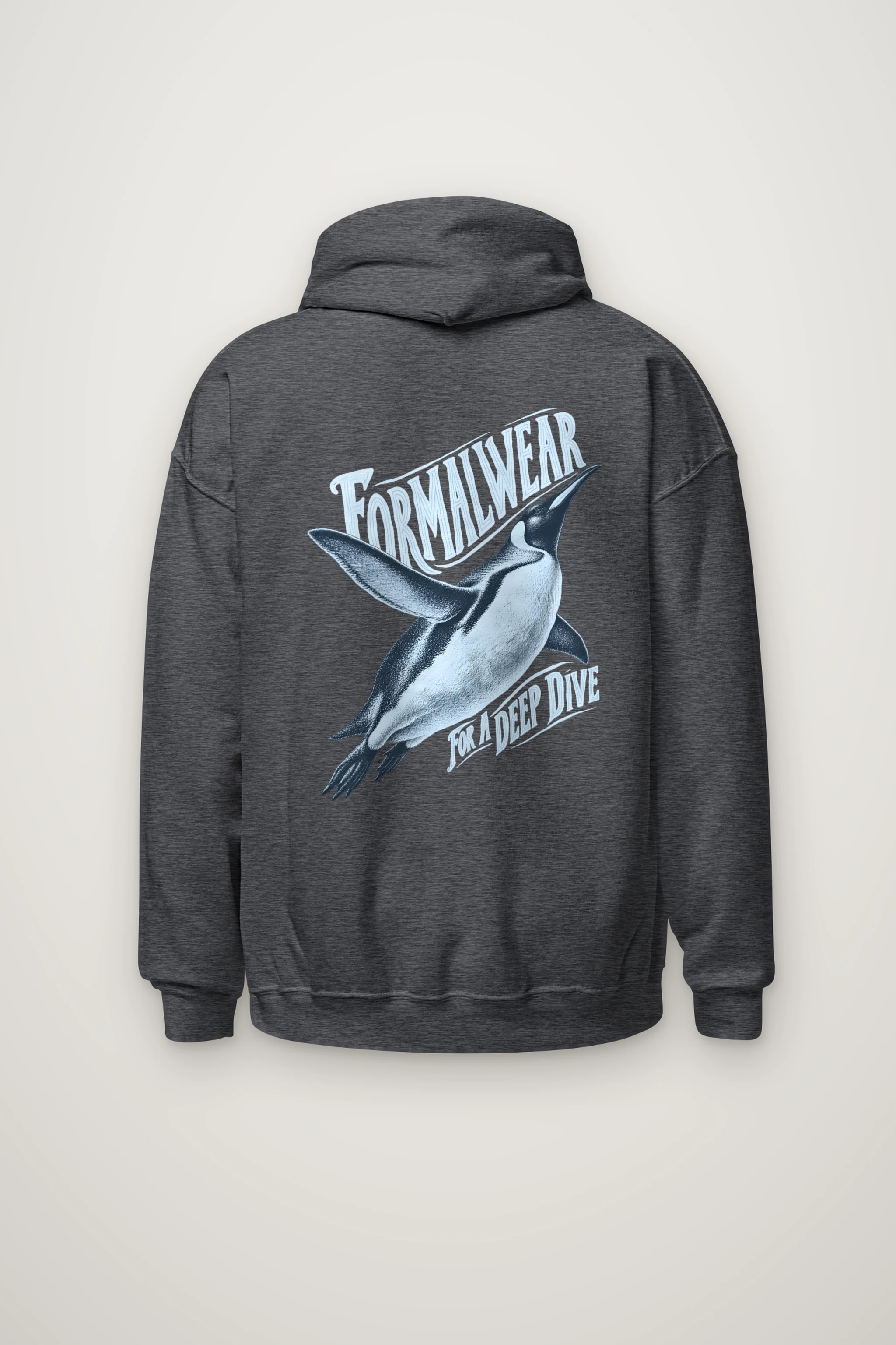 "Formalwear for a Deep Dive" Heavy Blend Unisex Pullover Hoodie