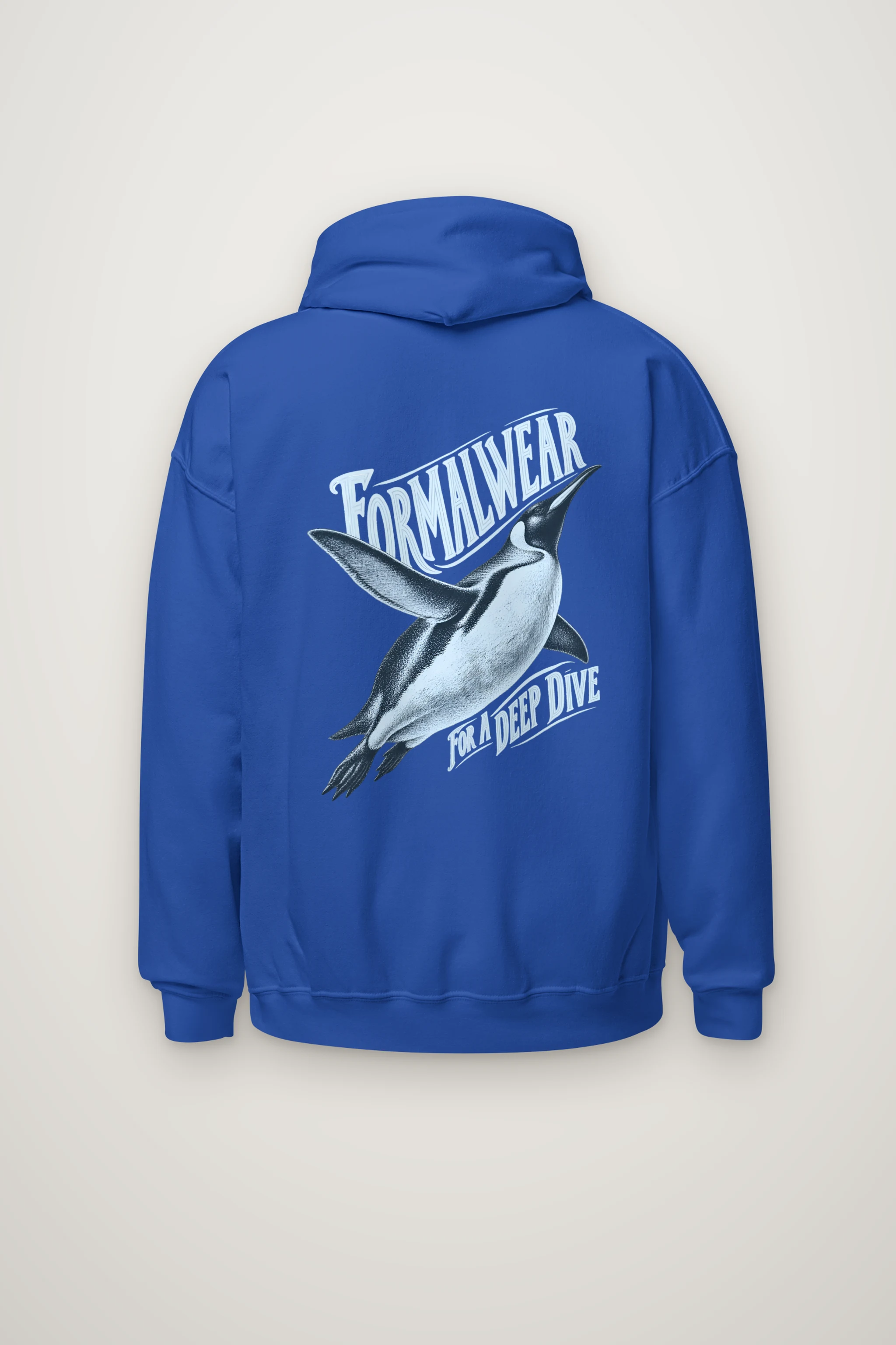 "Formalwear for a Deep Dive" Heavy Blend Unisex Pullover Hoodie