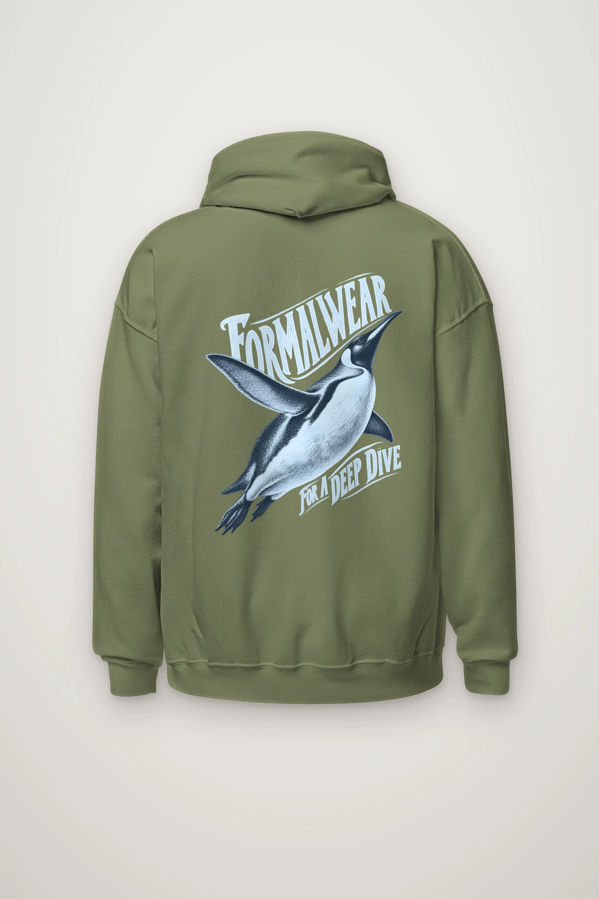"Formalwear for a Deep Dive" Heavy Blend Unisex Pullover Hoodie