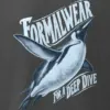 "Formalwear for a Deep Dive" Men's Oversized Heavyweight Crewneck T-Shirt