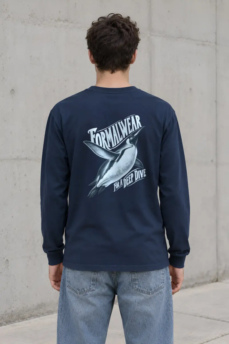 "Formalwear for a Deep Dive" Unisex Longsleeve T-shirt