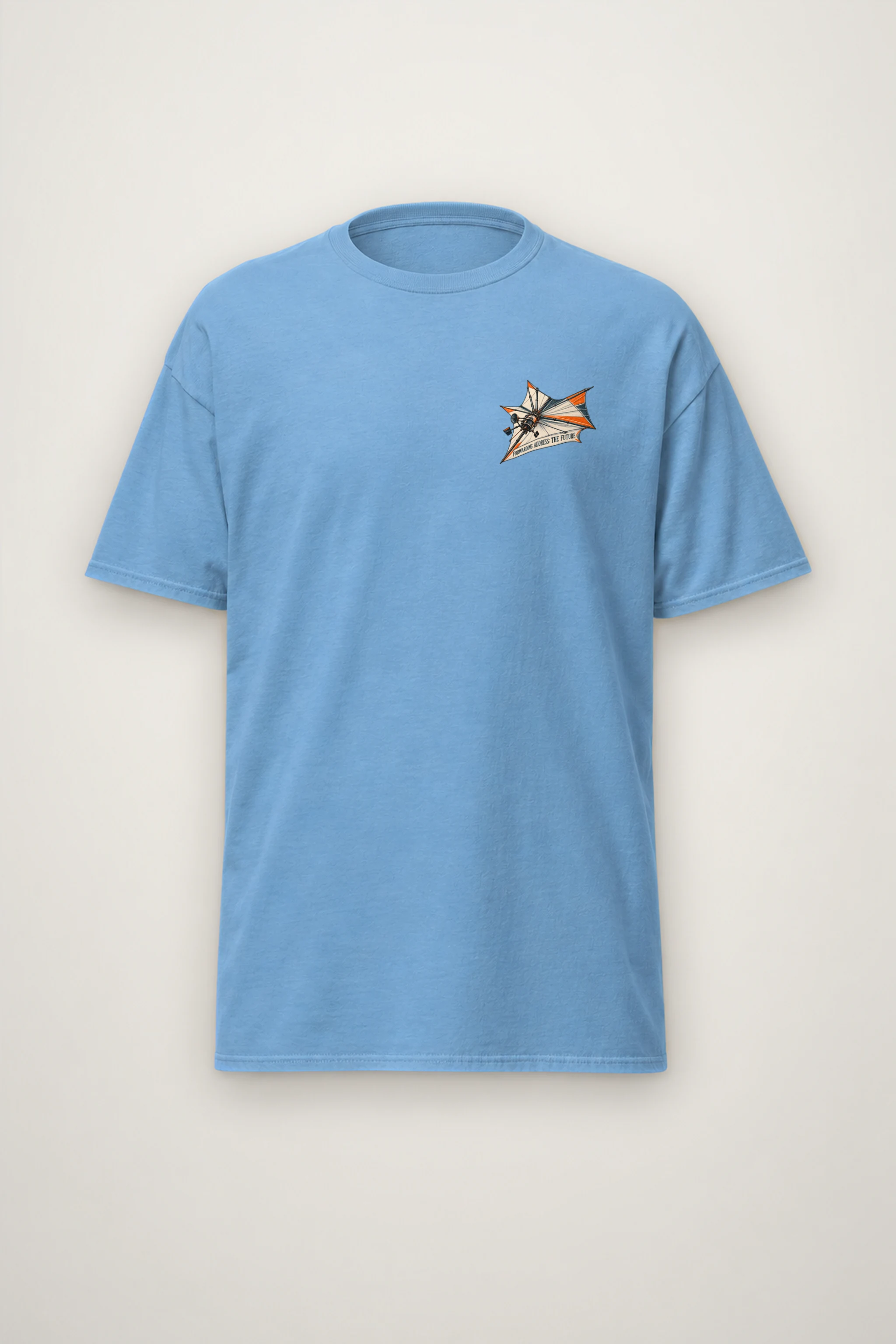 "Forwarding Address: The Future" Heavyweight Unisex Crewneck T-shirt