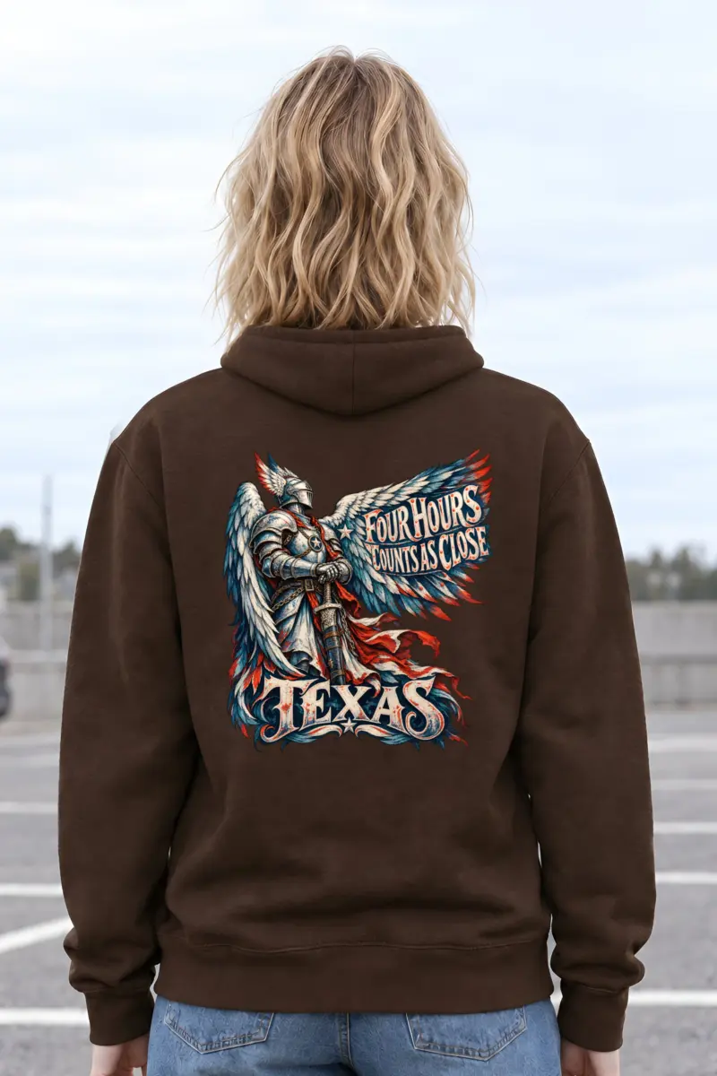 “Four Hours Counts as Close” Heavy Blend Unisex Pullover Hoodie