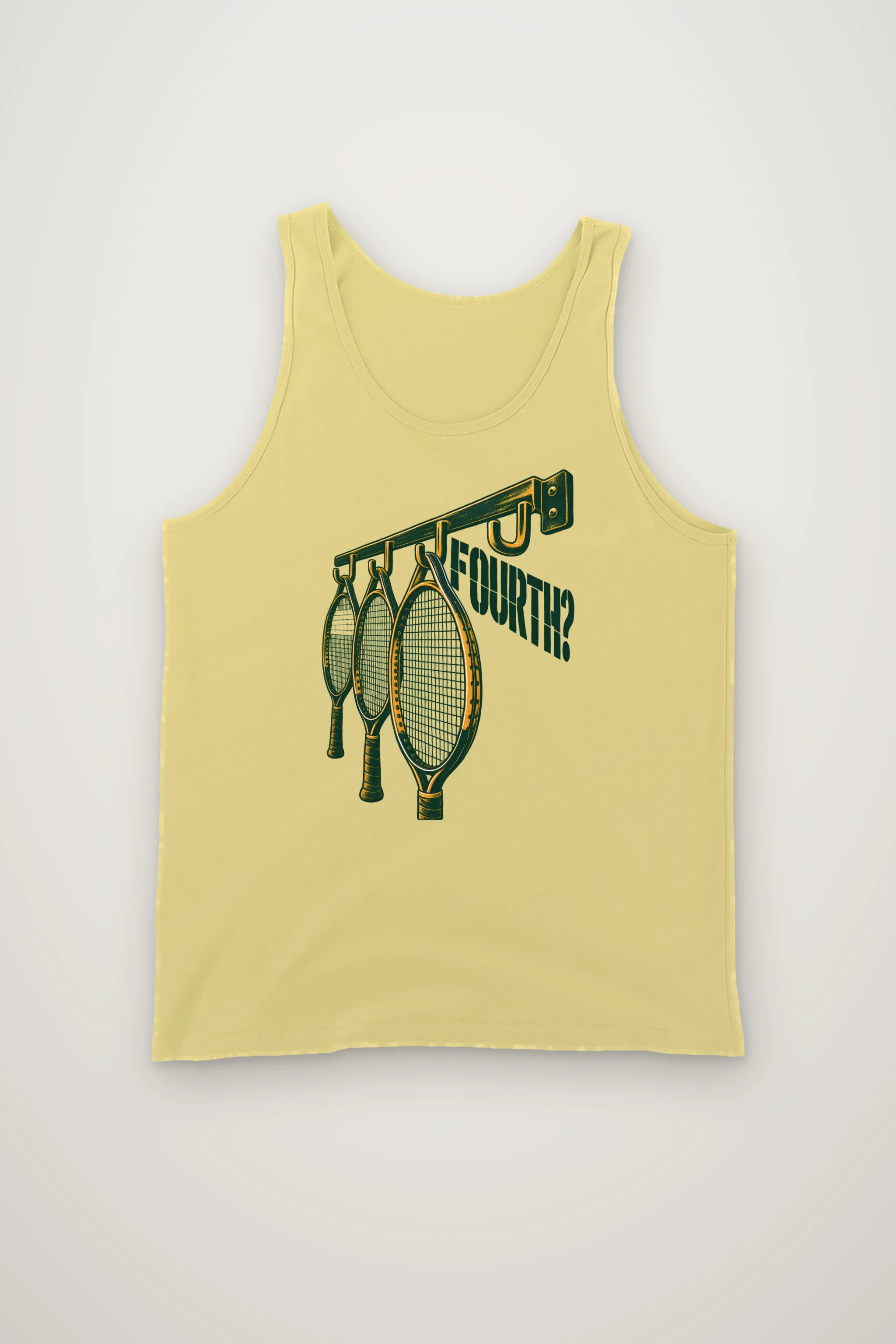 "FOURTH?" Unisex Jersey Tank