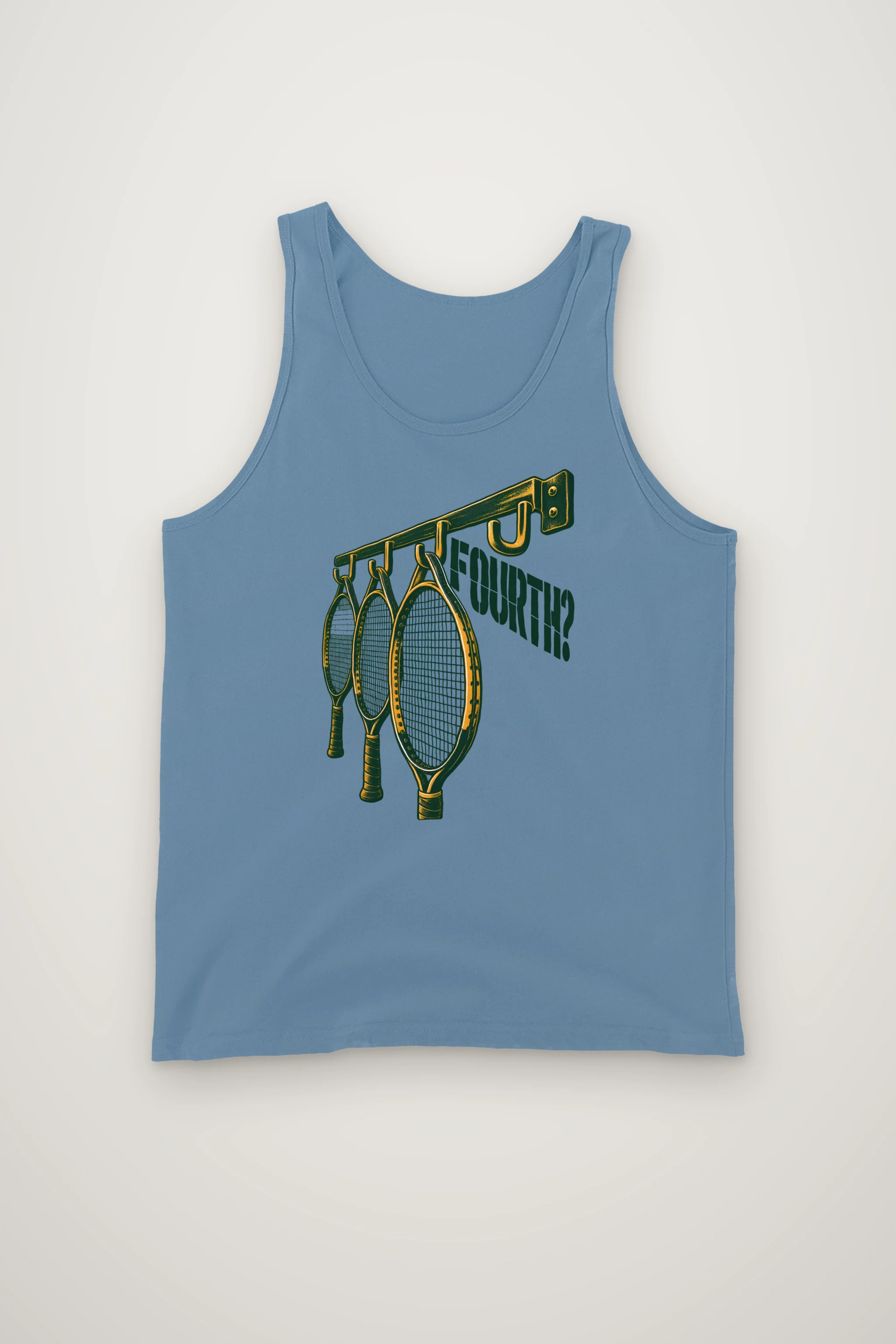 "FOURTH?" Unisex Jersey Tank