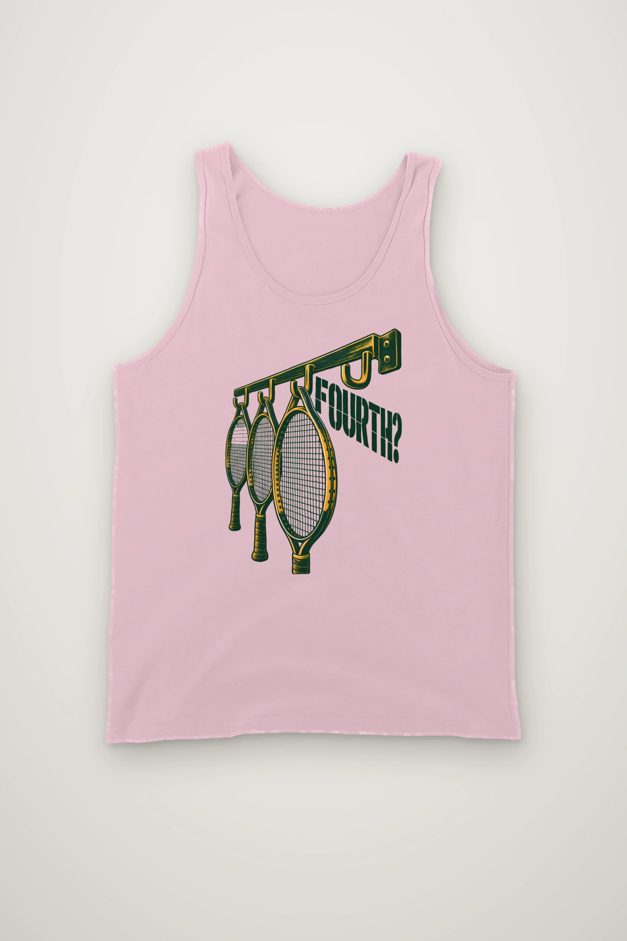 "FOURTH?" Unisex Jersey Tank