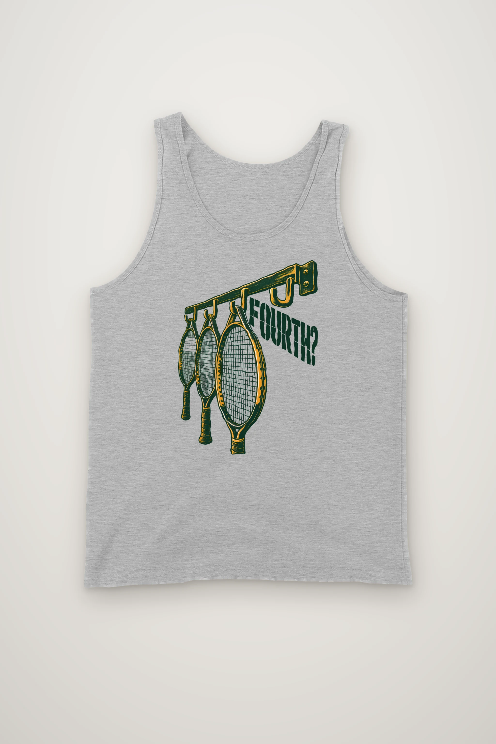 "FOURTH?" Unisex Jersey Tank