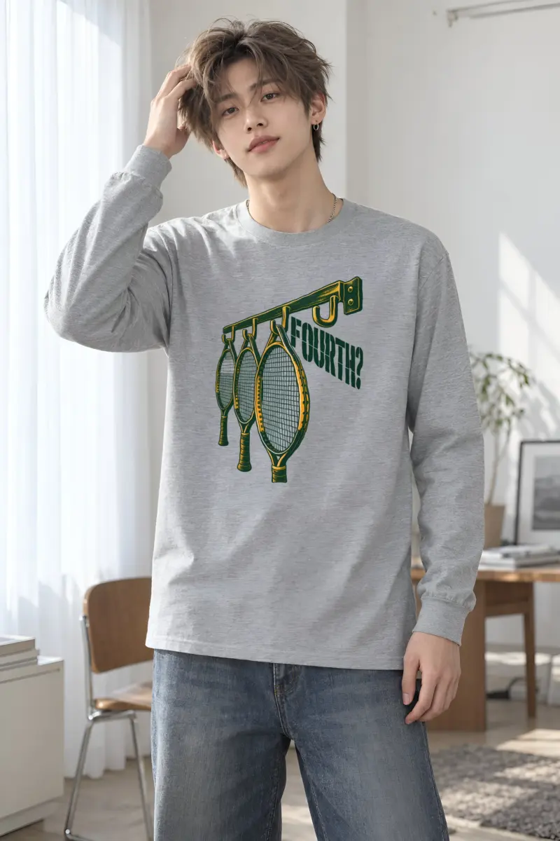 "FOURTH?" Unisex Longsleeve T-shirt