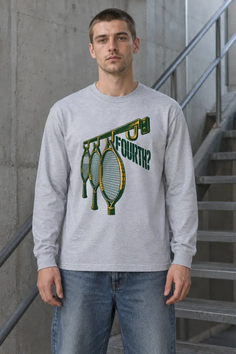 "FOURTH?" Unisex Longsleeve T-shirt