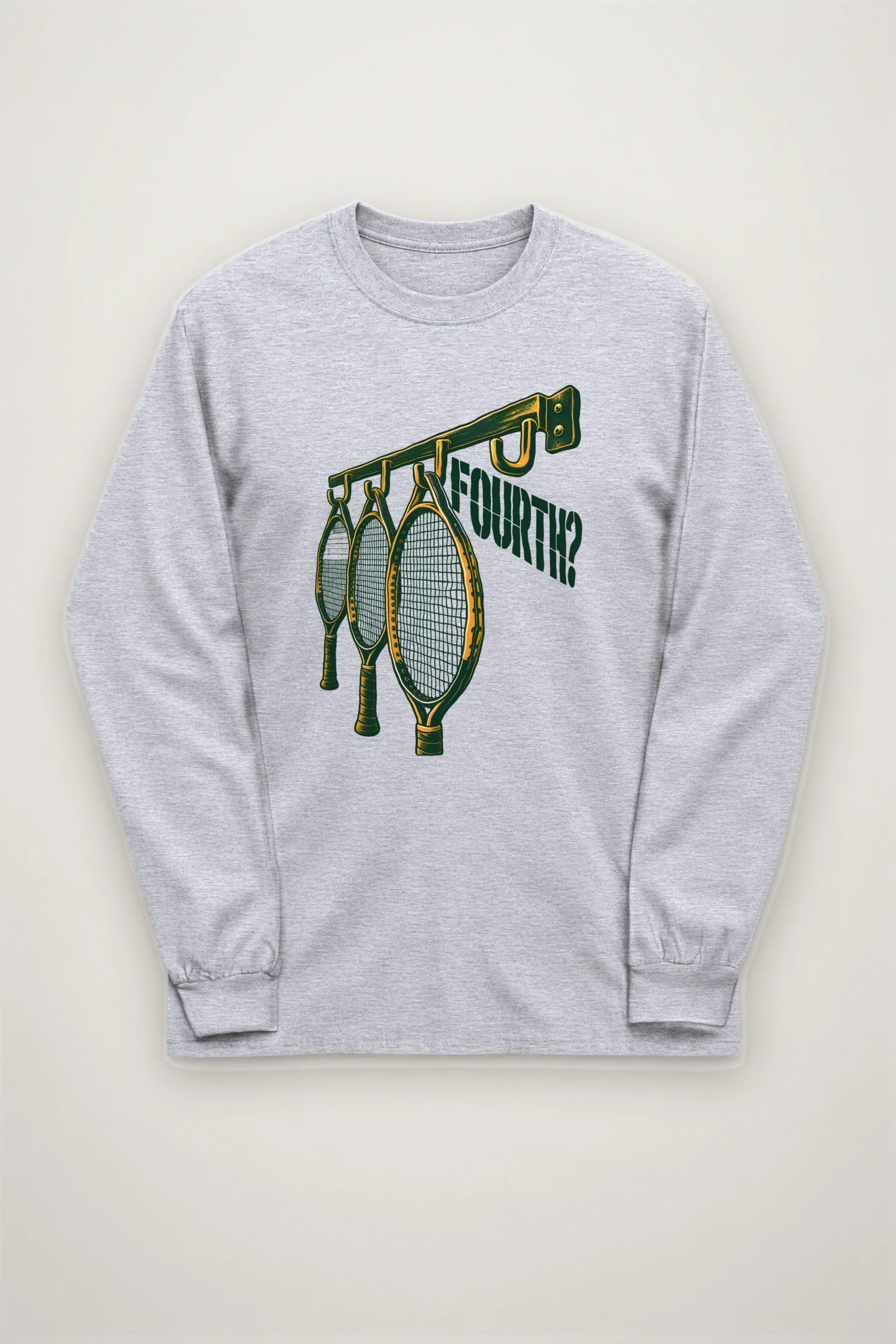 "FOURTH?" Unisex Longsleeve T-shirt