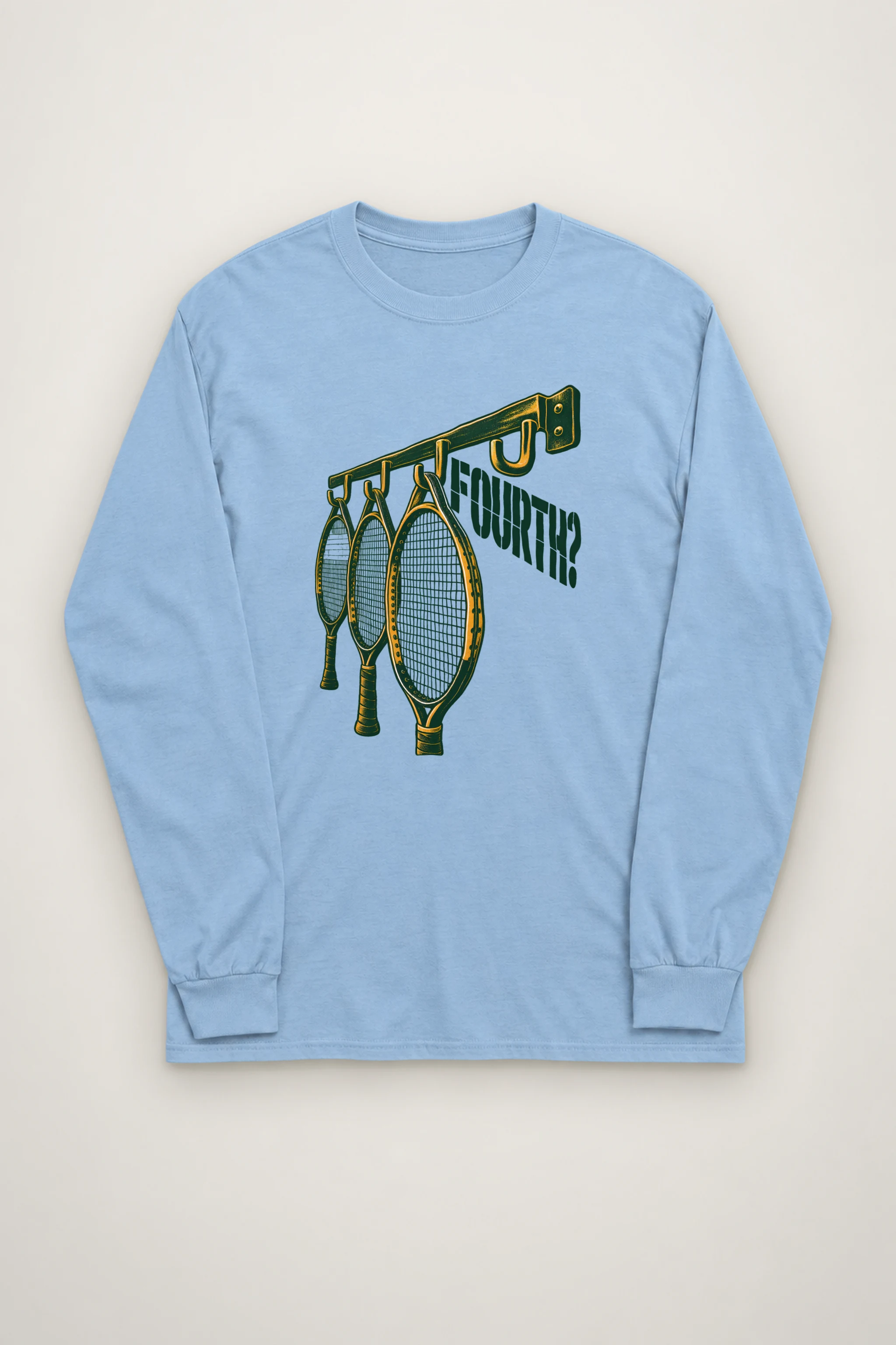 "FOURTH?" Unisex Longsleeve T-shirt