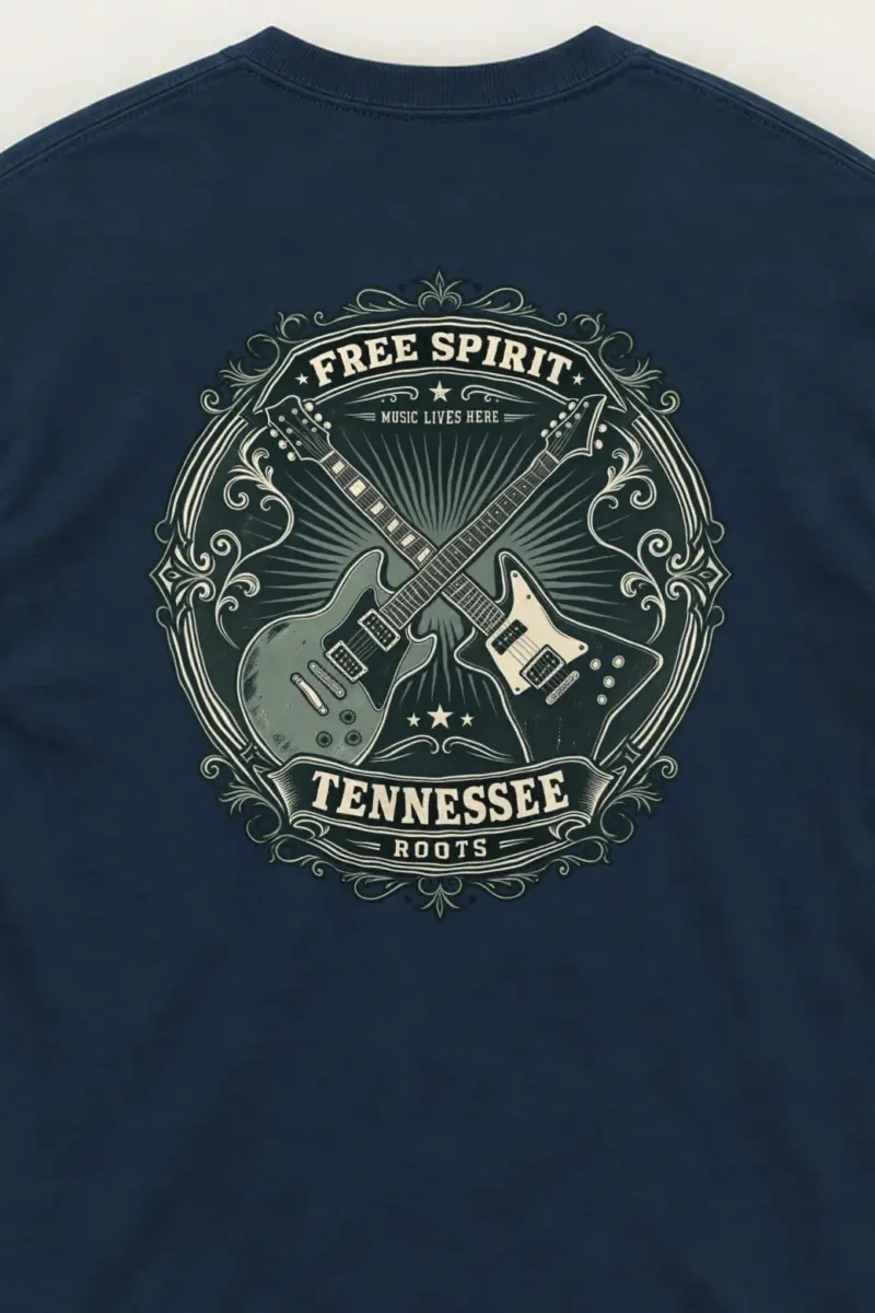 "Free Spirit Tennessee Roots" Unisex Longsleeve T-shirt