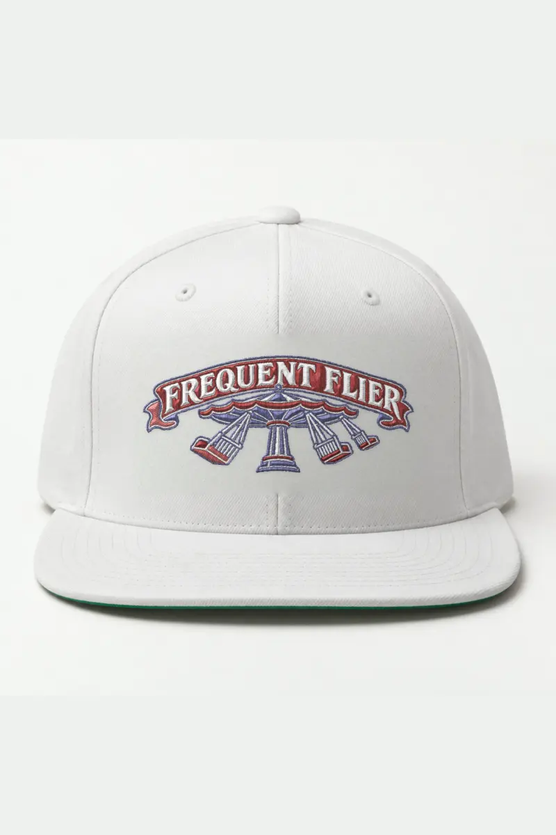 “Frequent Flier” Classic Snapback · Embroidered