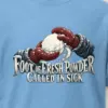 "Fresh Powder Called In Sick" Heavyweight Unisex Crewneck T-shirt