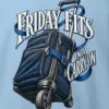 "Friday Fits in a Carry-On" Heavy Blend Unisex Crewneck Sweatshirt