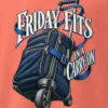 "Friday Fits in a Carry-On" Men's Oversized Heavyweight Crewneck T-Shirt