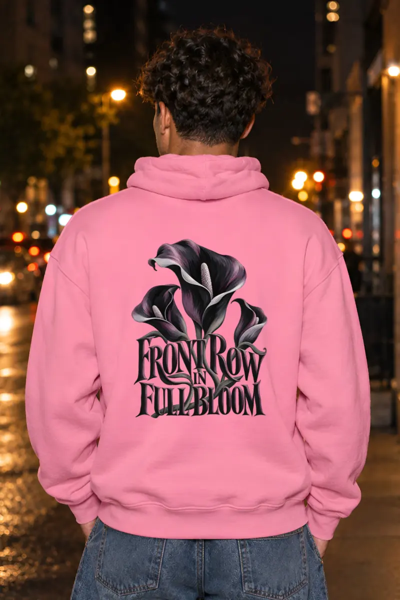 “Front Row In Full Bloom” Heavy Blend Unisex Pullover Hoodie