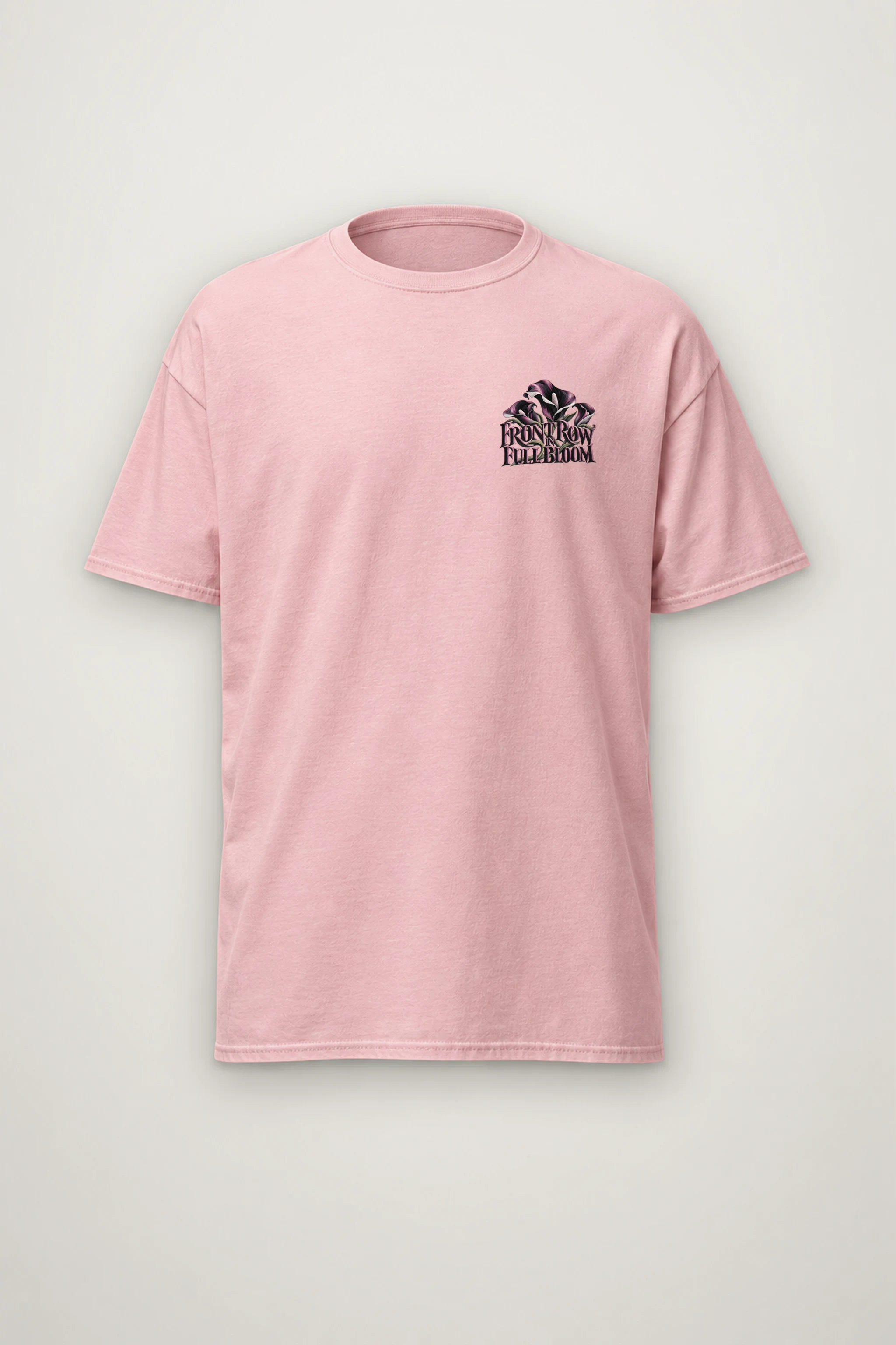 "Front Row in Full Bloom" Heavyweight Unisex Crewneck T-shirt