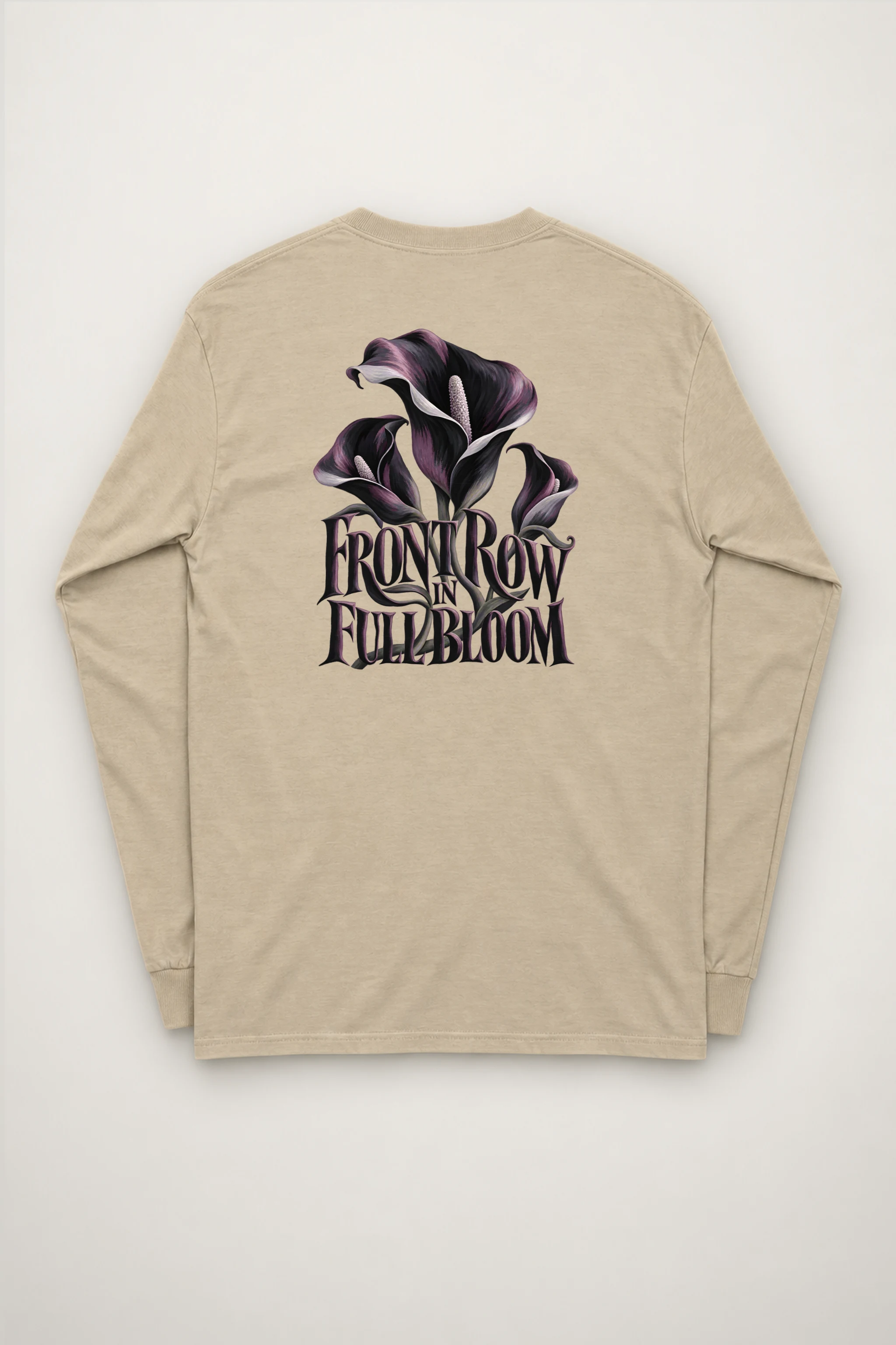 "Front Row in Full Bloom" Unisex Longsleeve T-shirt