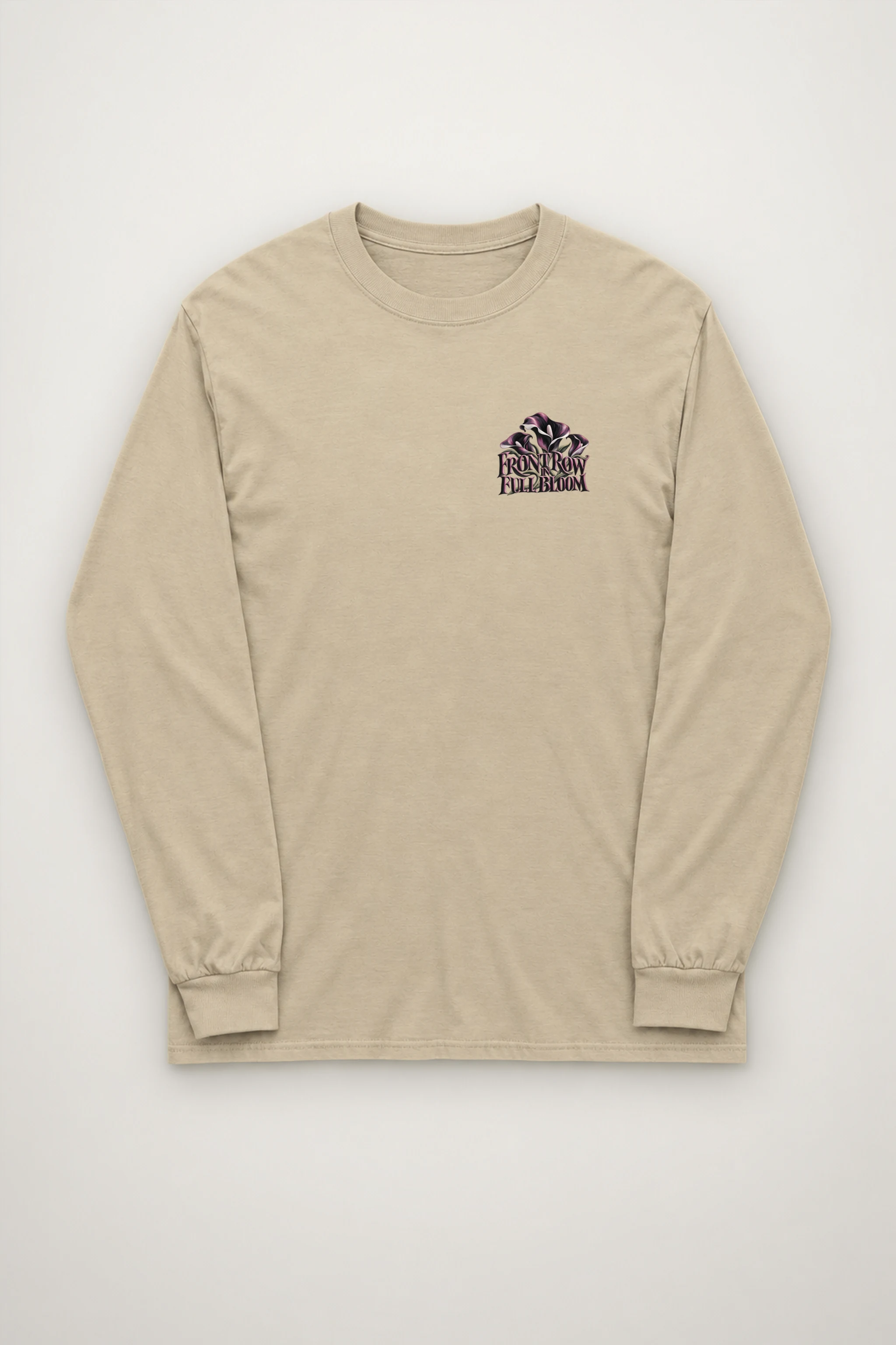 "Front Row in Full Bloom" Unisex Longsleeve T-shirt