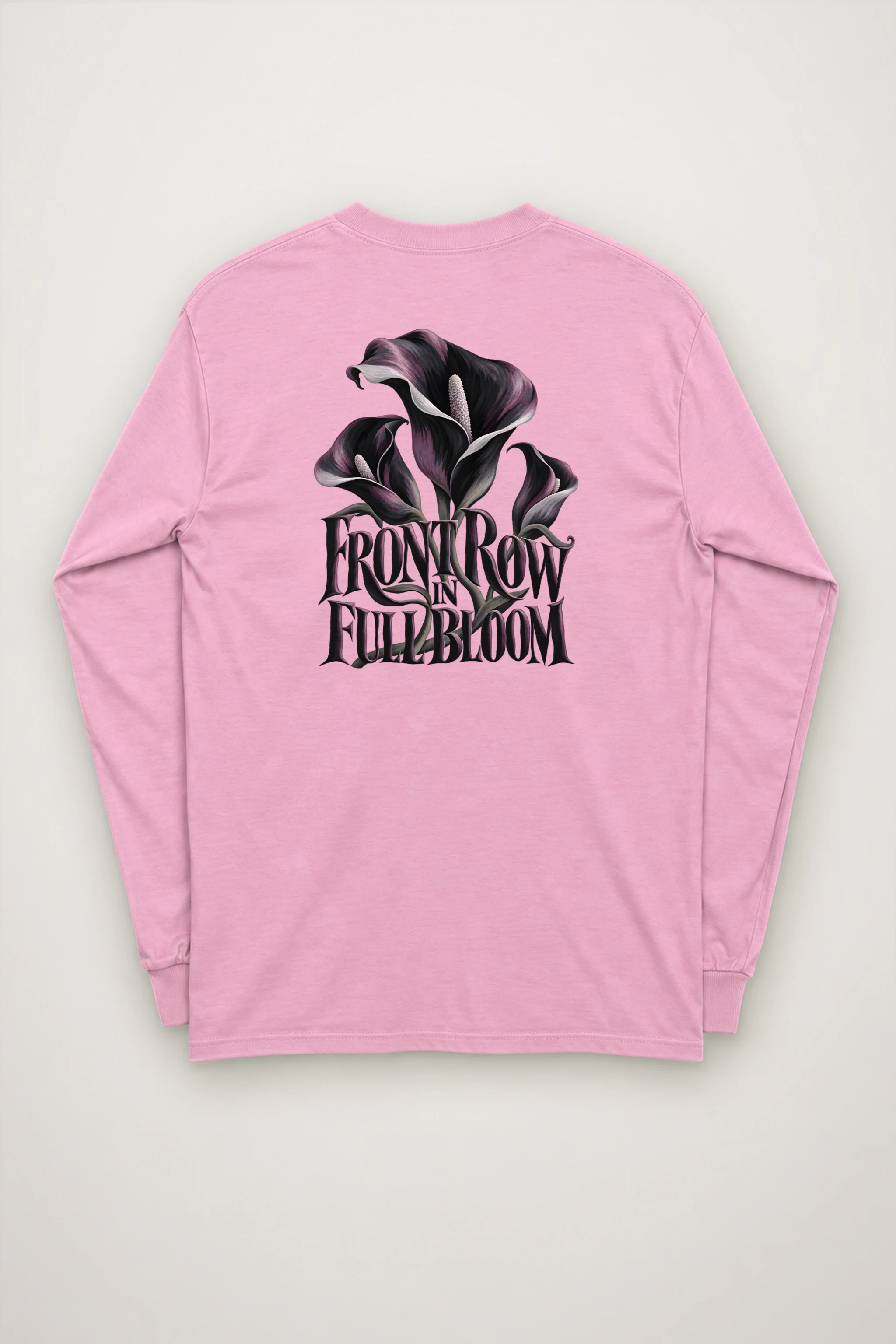 "Front Row in Full Bloom" Unisex Longsleeve T-shirt