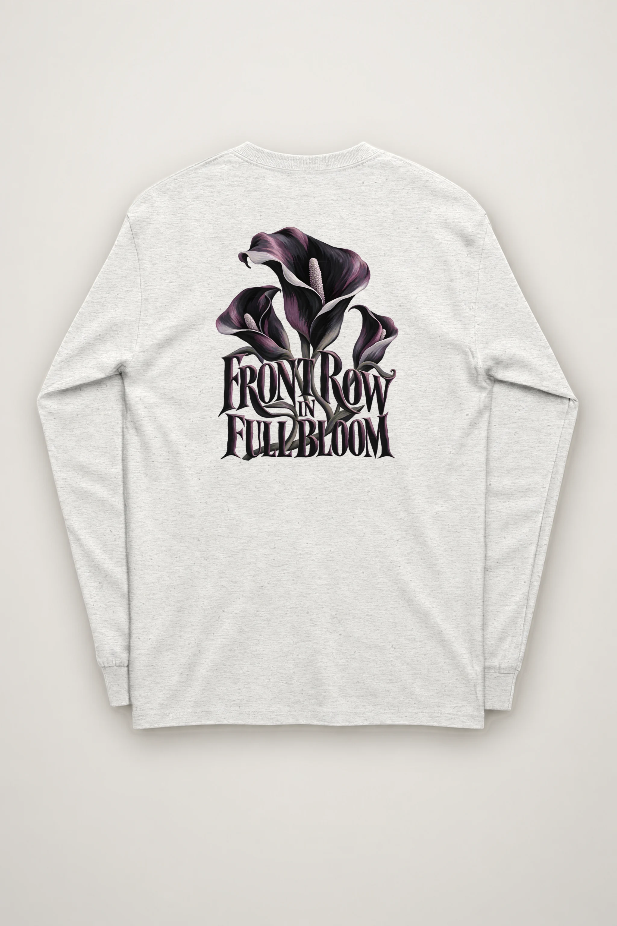 "Front Row in Full Bloom" Unisex Longsleeve T-shirt